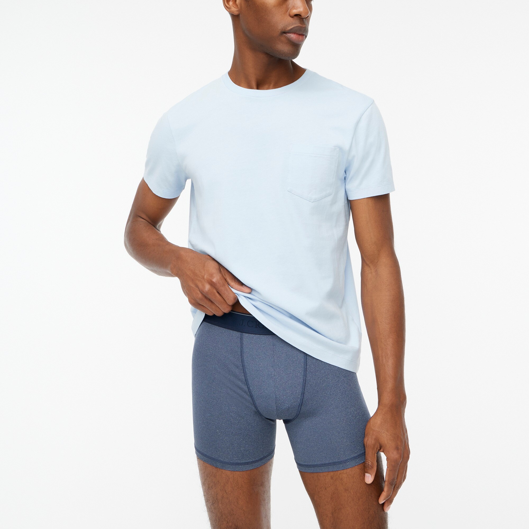 factory: moisture-wicking performance boxer briefs for men, right side, view zoomed