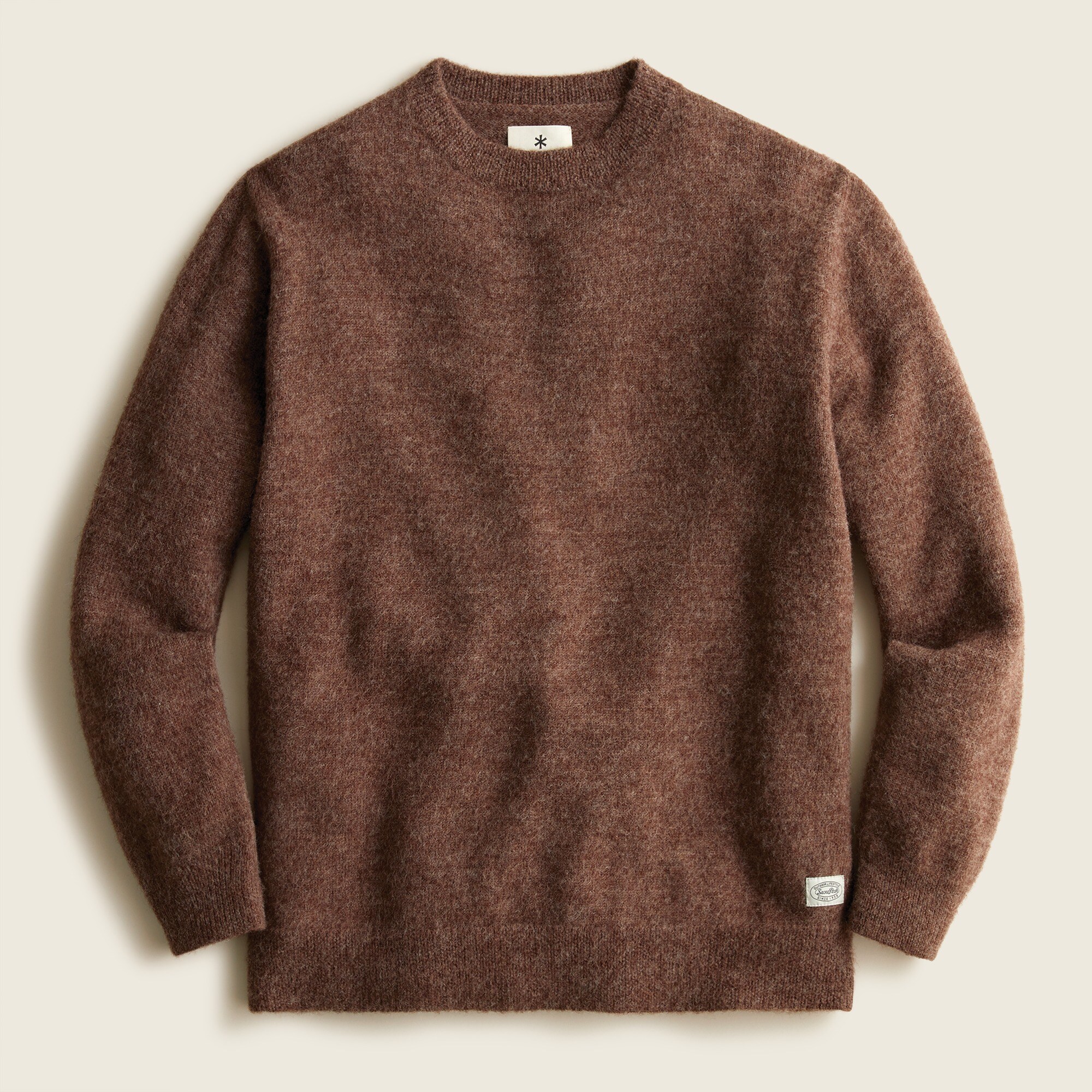 Snow Peak® wool shetland crewneck