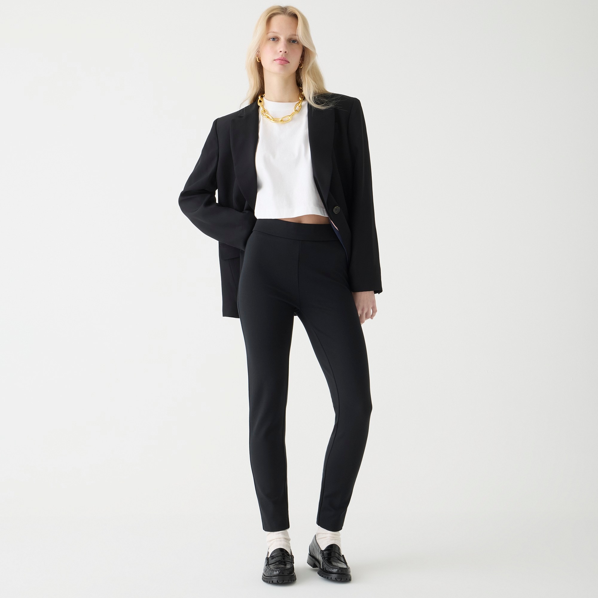 j.crew: pixie pant in stretch ponte for women