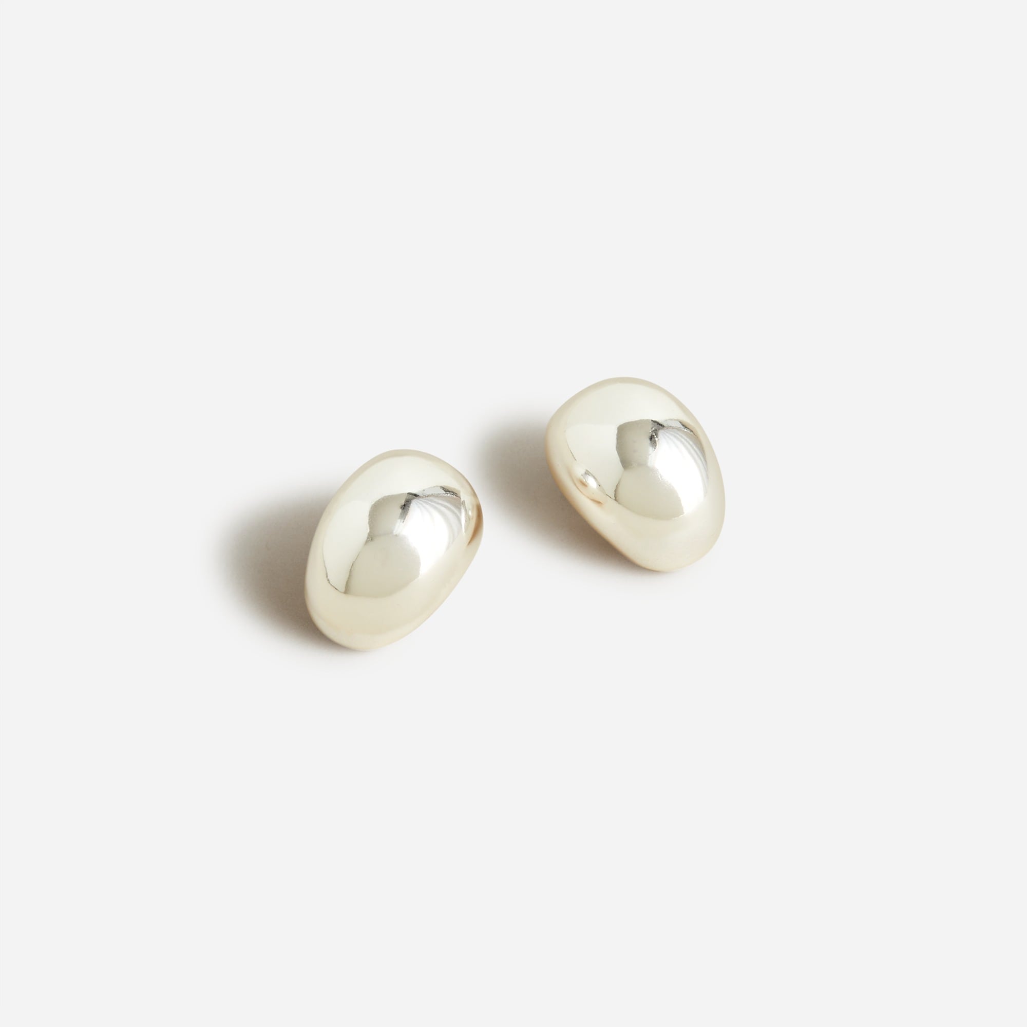 womens Sculptural orb earrings