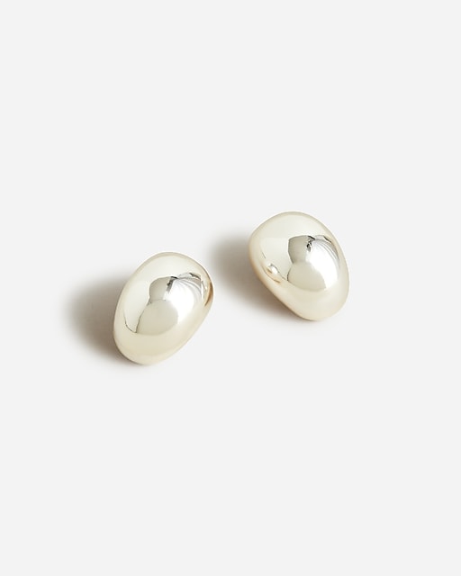 womens Sculptural orb earrings