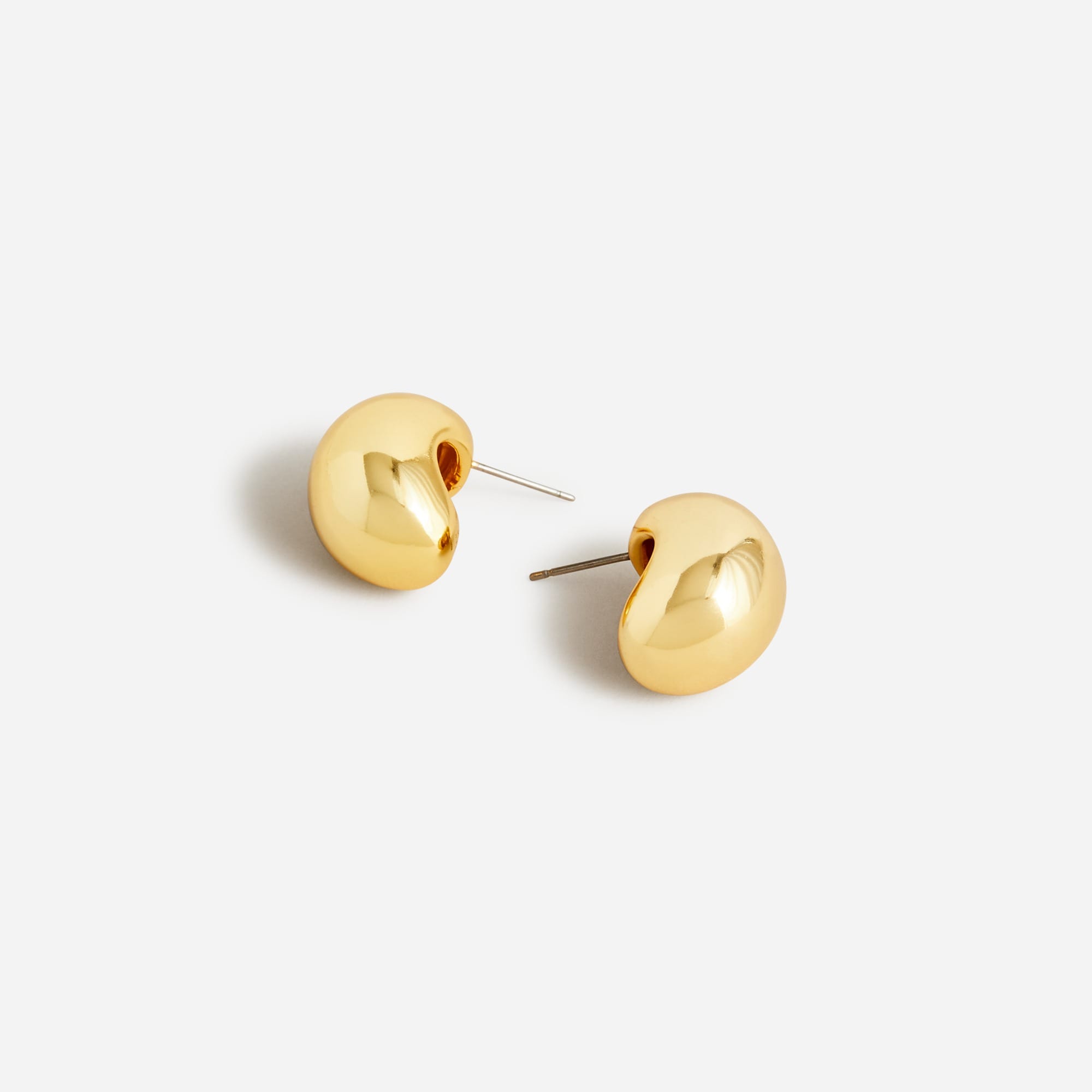  Sculptural orb earrings
