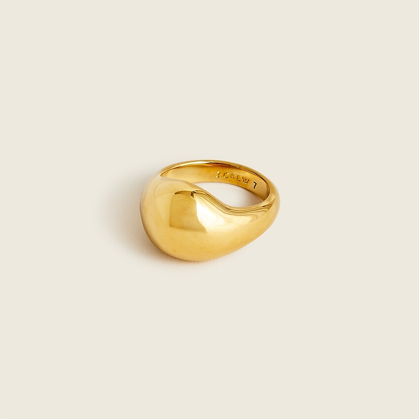 j.crew: sculptural orb ring for women, right side, view zoomed