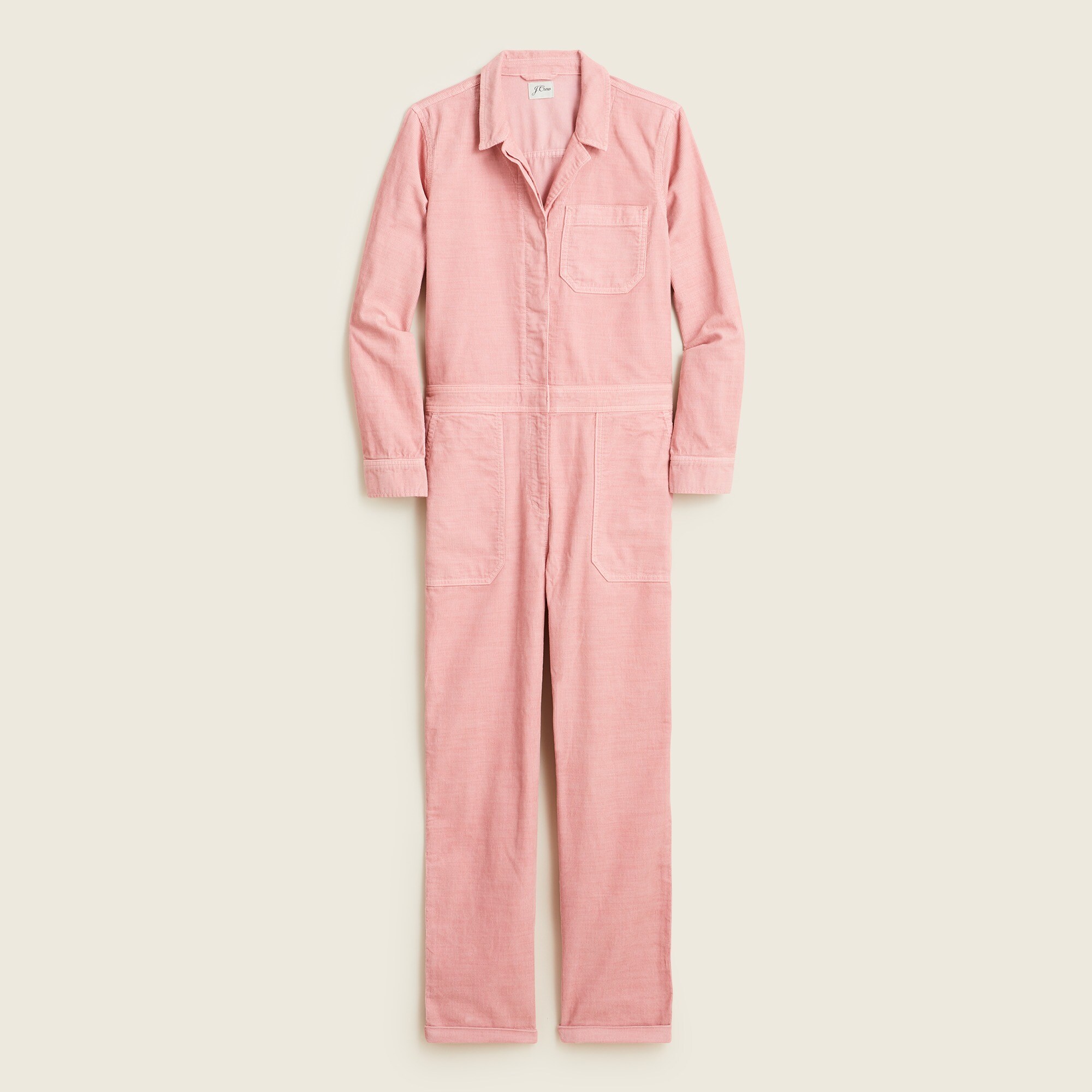 クラネ CLANE CORDUROY JUMPSUIT （IVORY） - ファッション通販