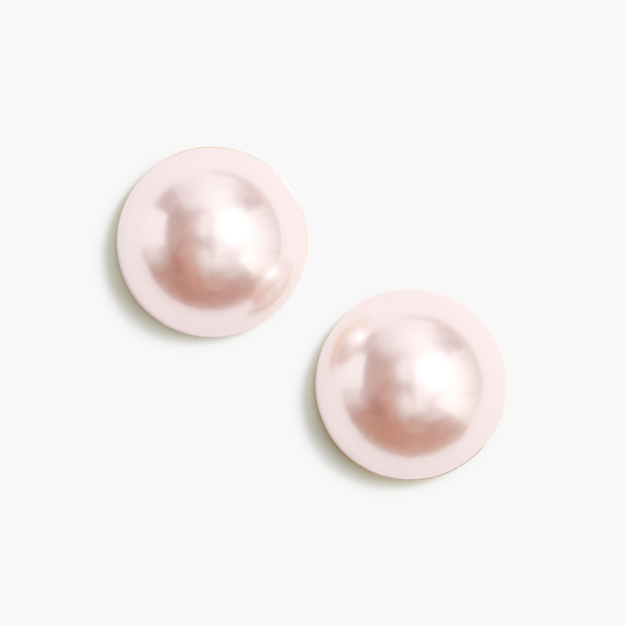 Pearl stud earrings