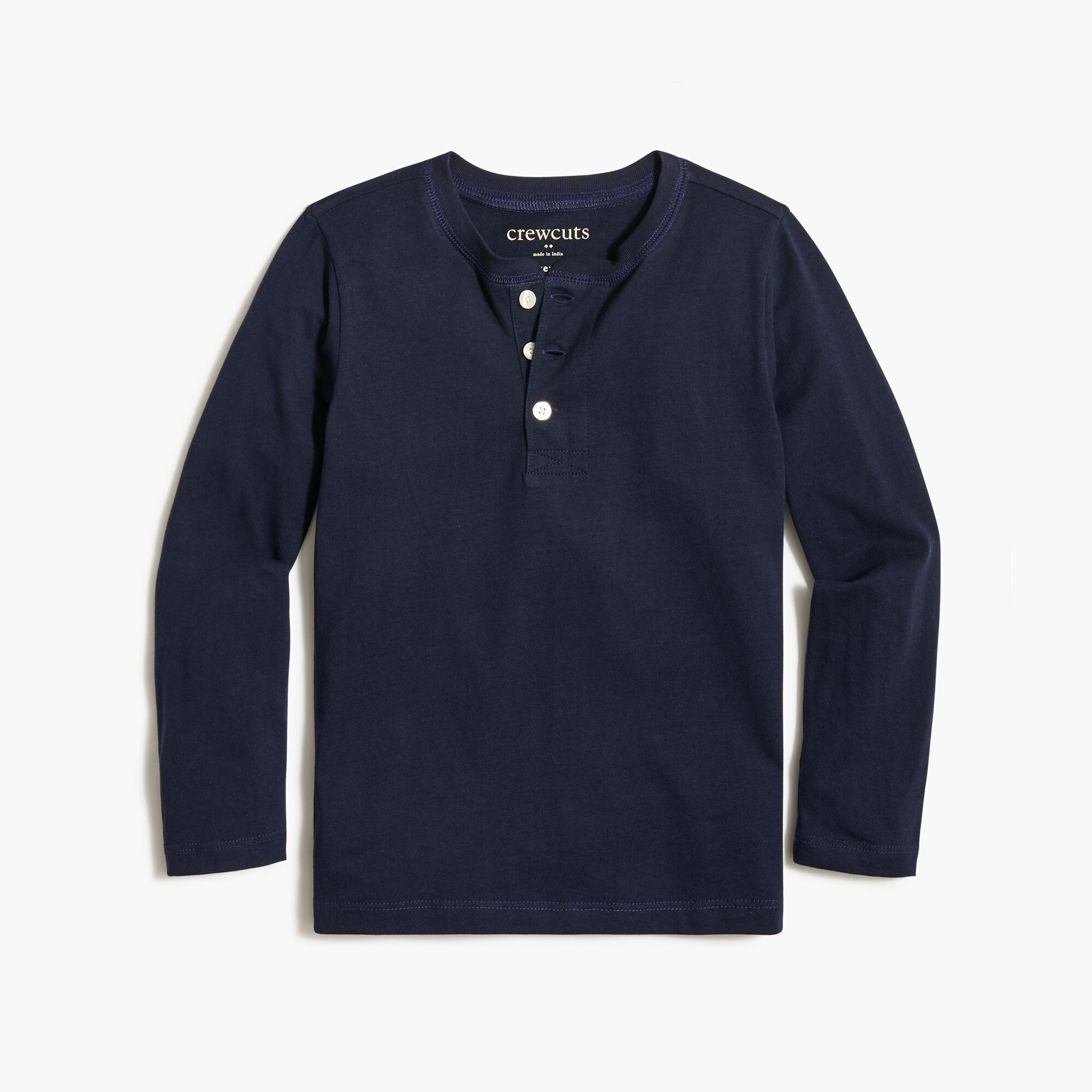 Boys' jersey henley