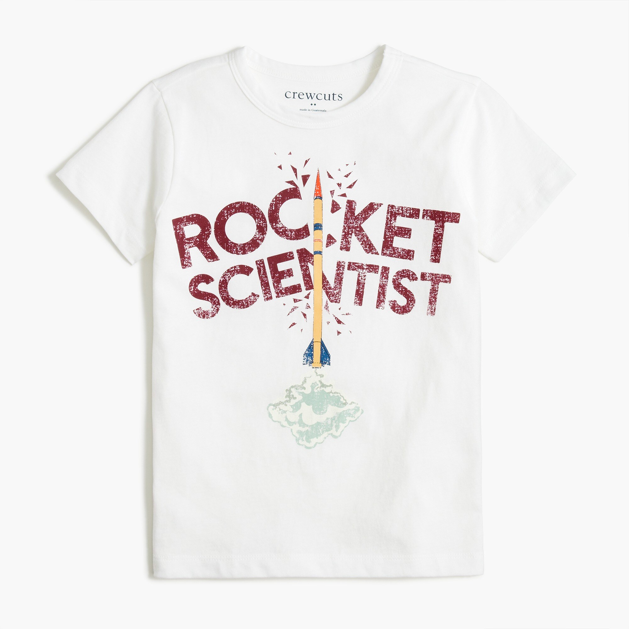 Boys' rocket scientist graphic tee