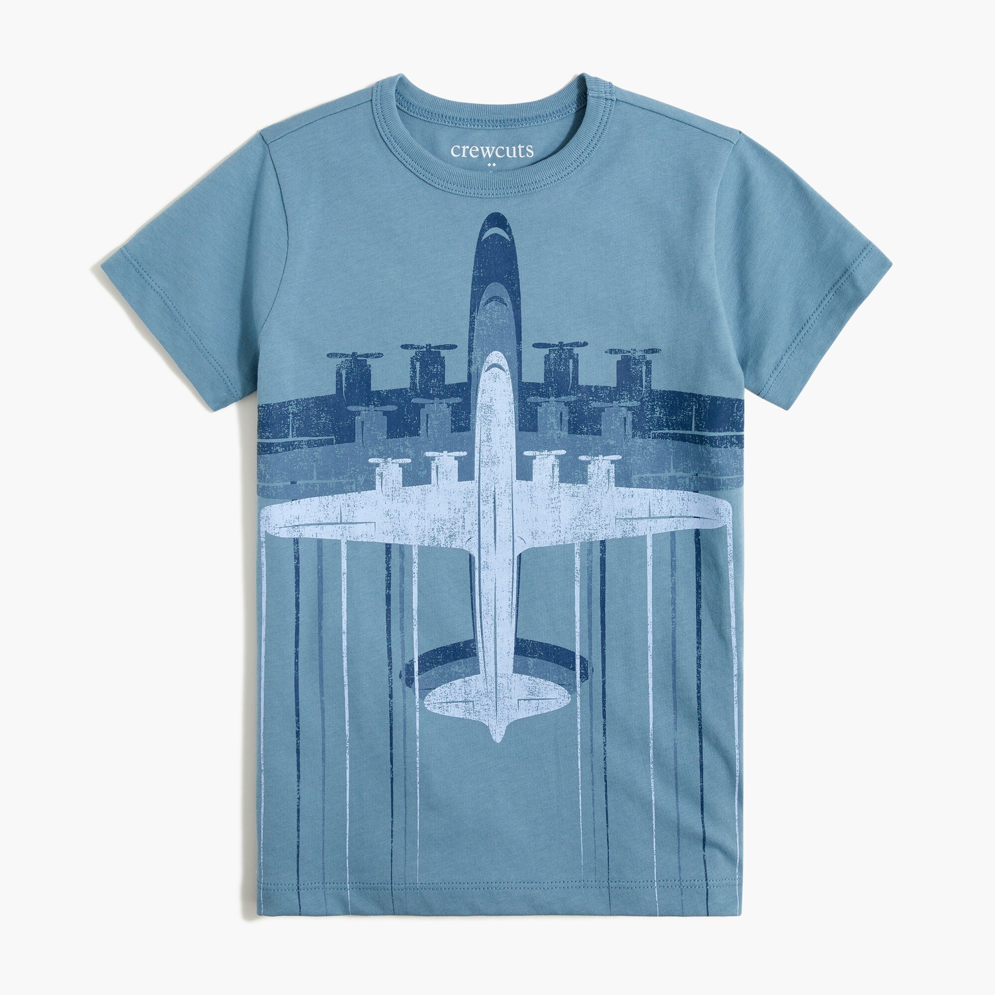 Boys' airplane graphic tee