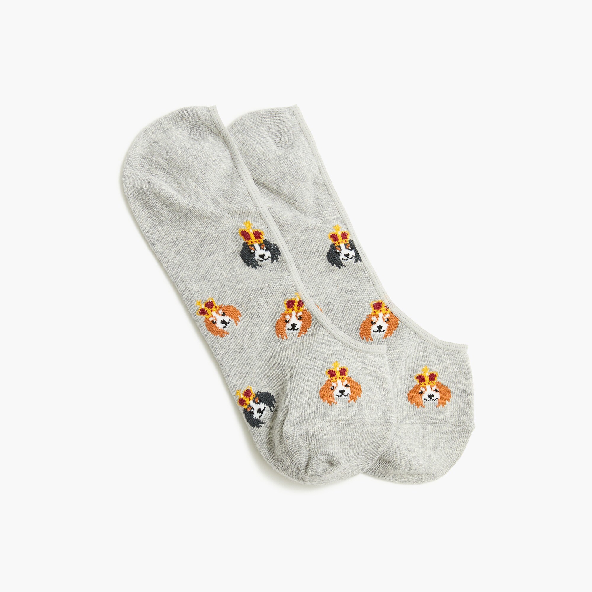 King Charles no-show socks