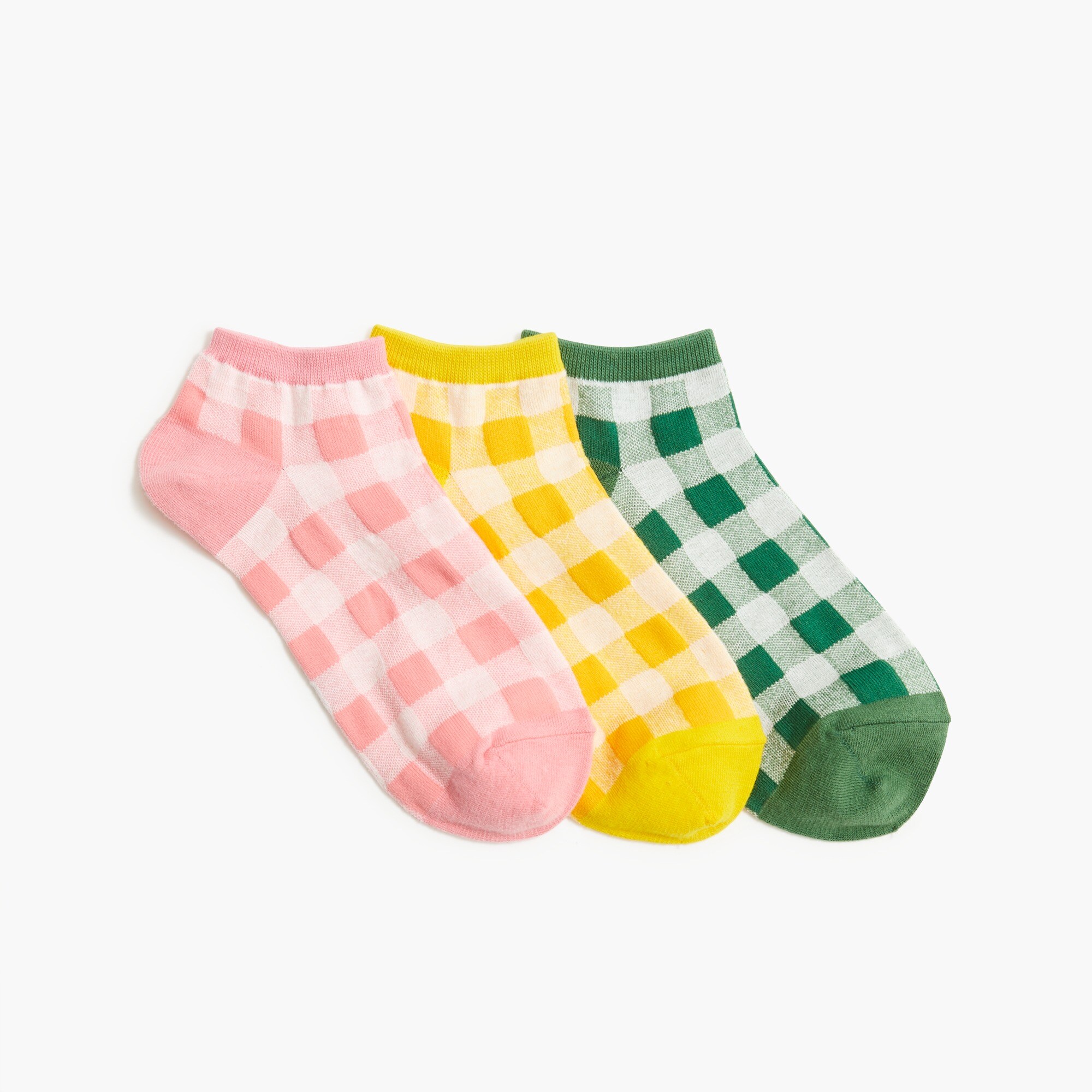 Printed ankle socks three-pack