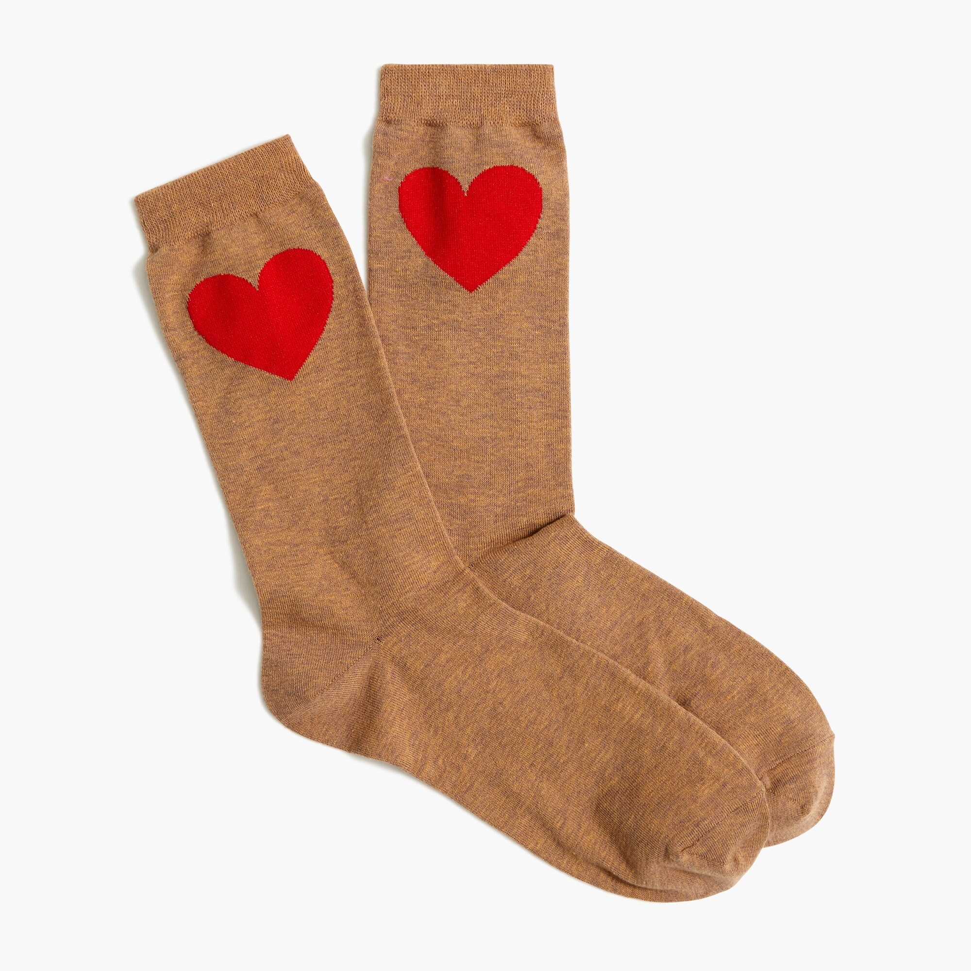 Heart trouser socks