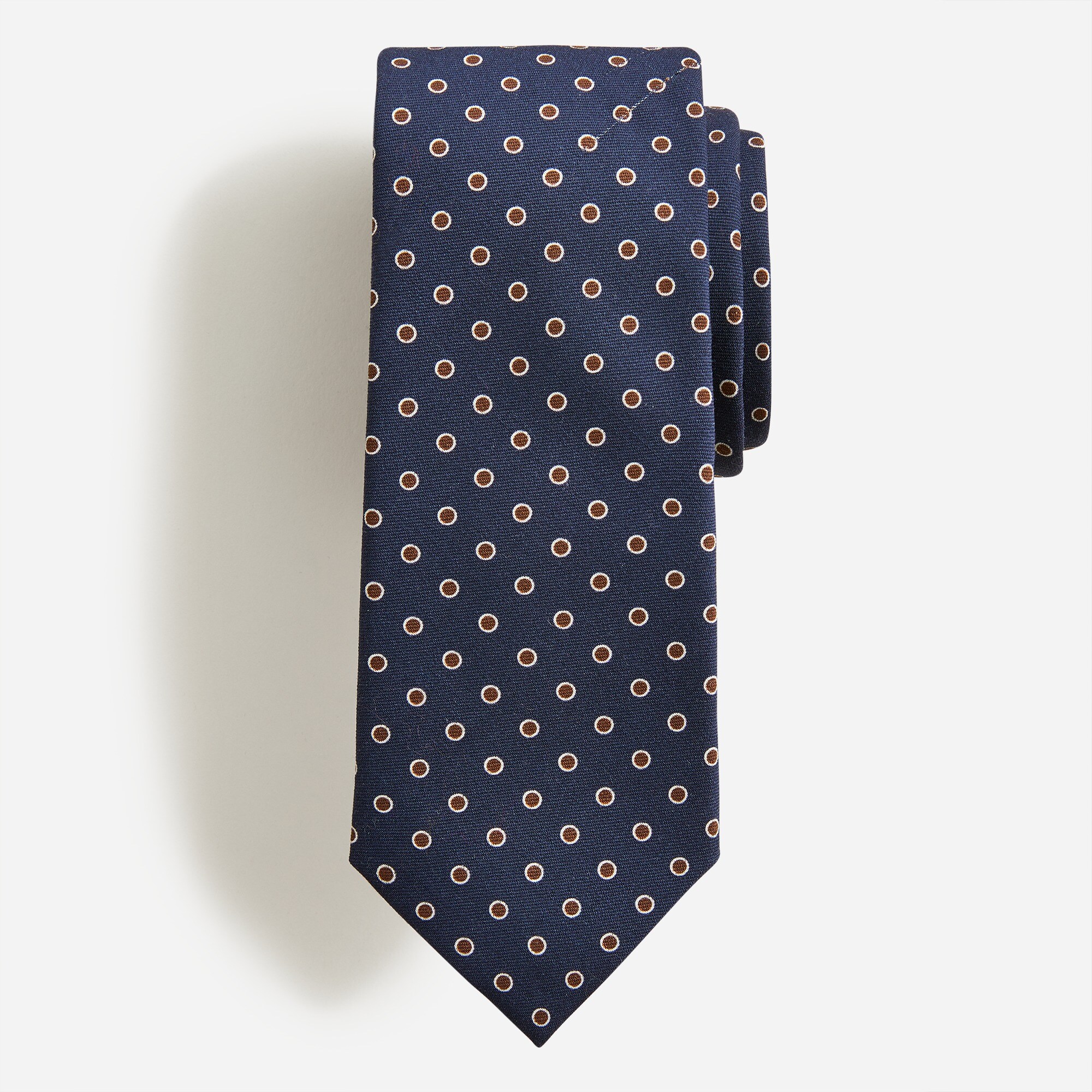Dotted Italian wool tie