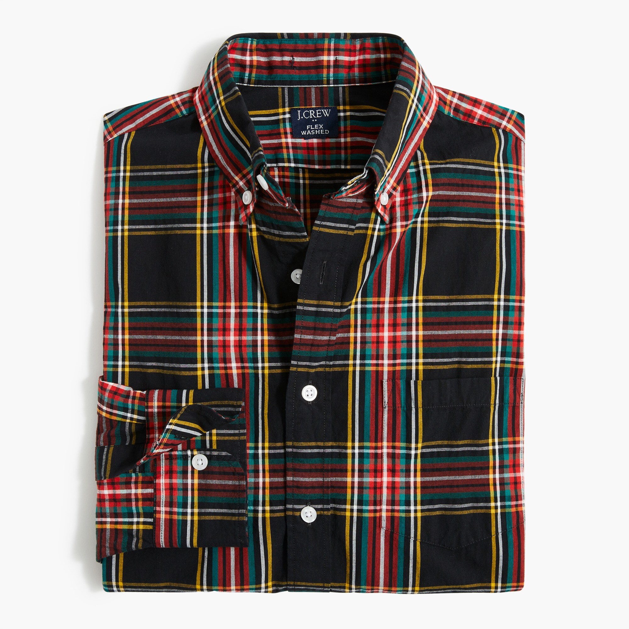  Holiday tartan flex casual shirt