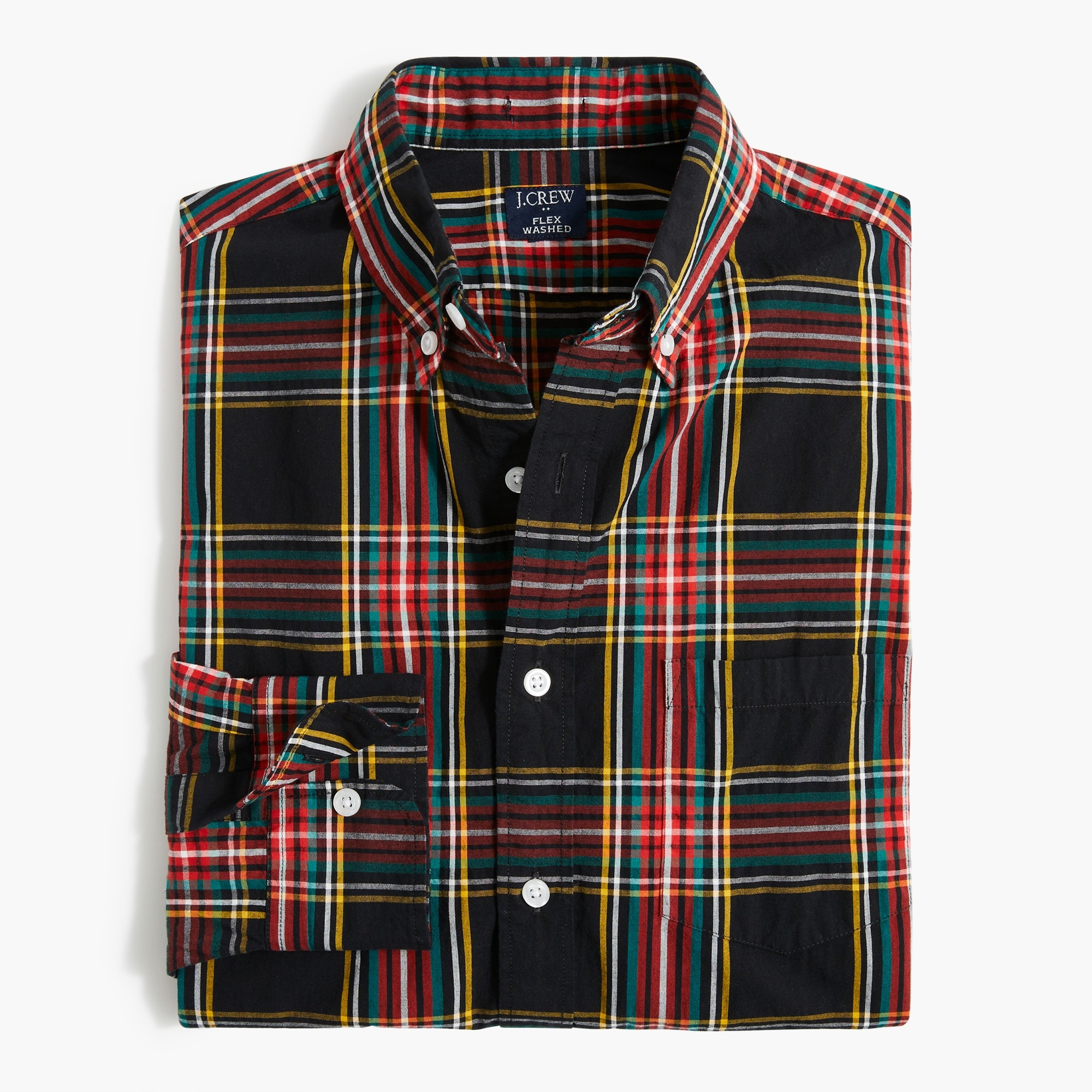 holiday dress shirts mens Men's Casual Retro Multicolor Striped Holiday Button Up Short Sleeve S –  Atlanl