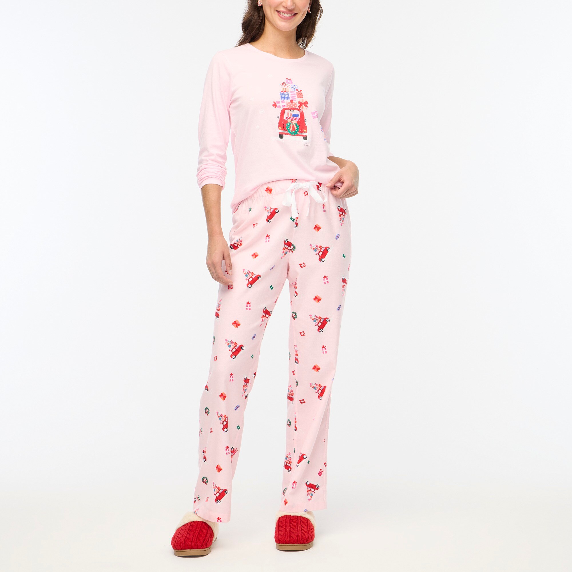 Factory: Printed Flannel Pajama Pant For Women