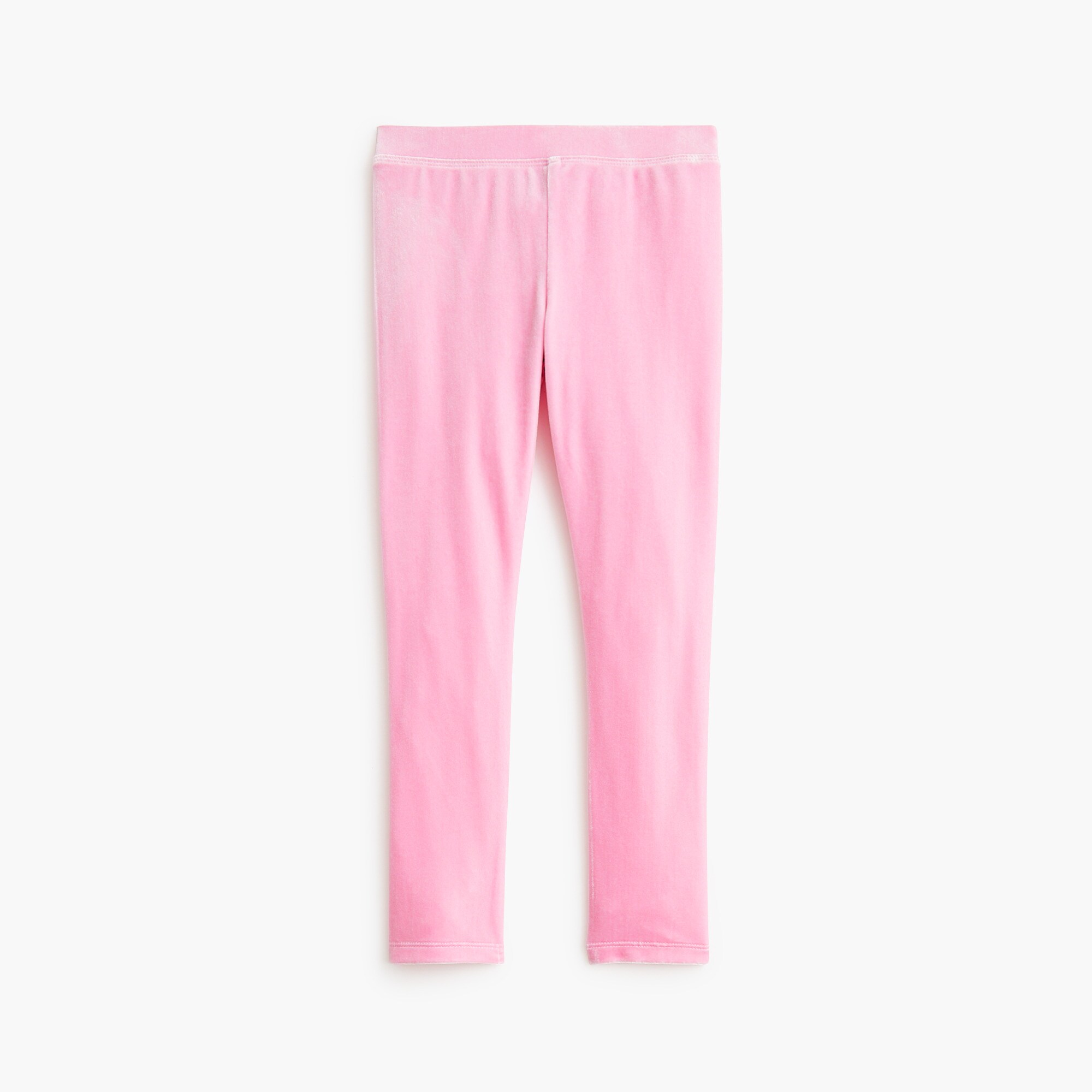  Girls' velvet leggings