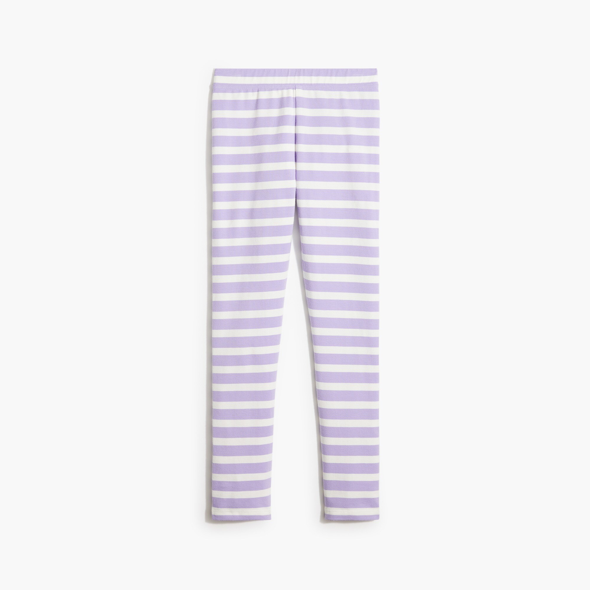 Girls' striped leggings