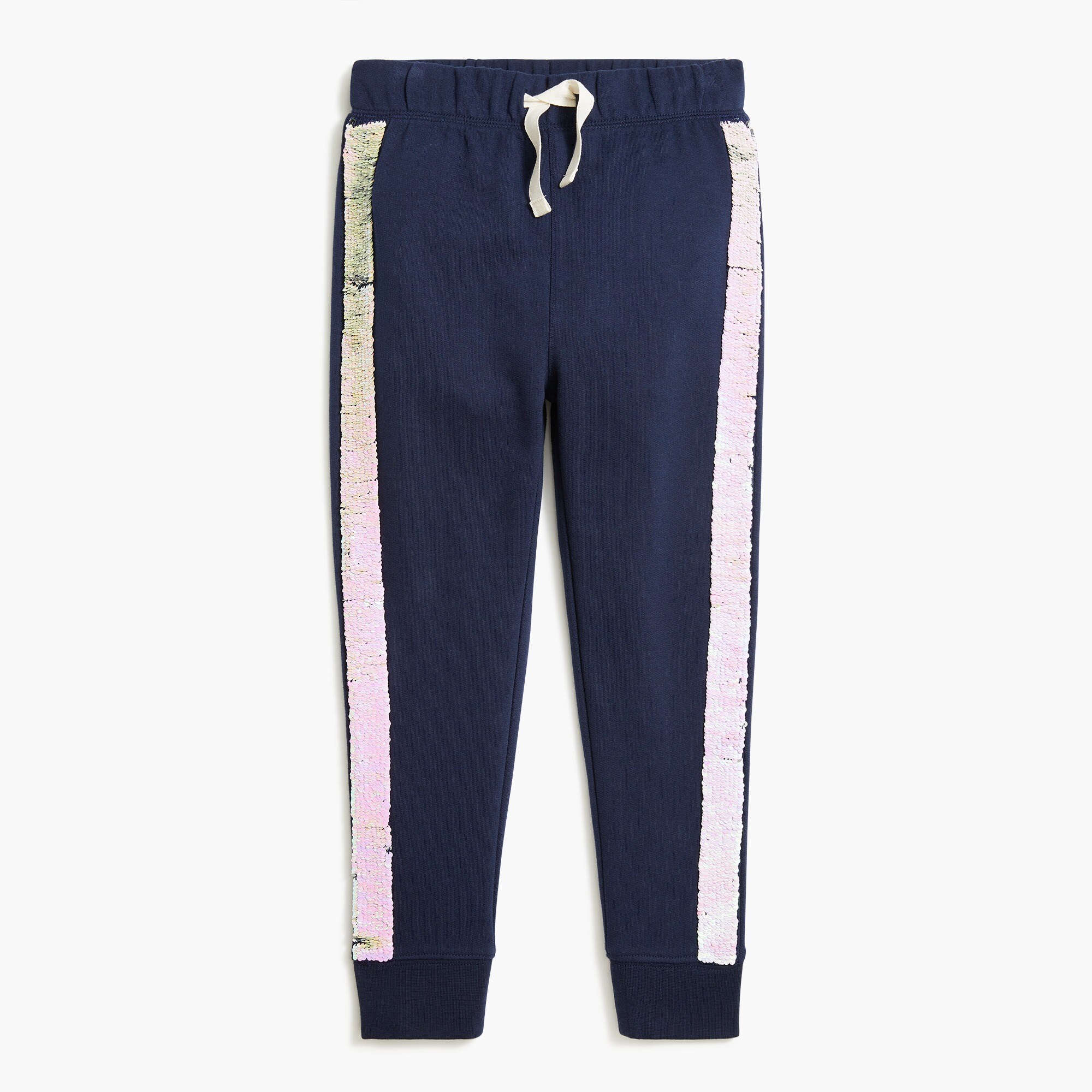 Girls' flip-sequin sweatpant