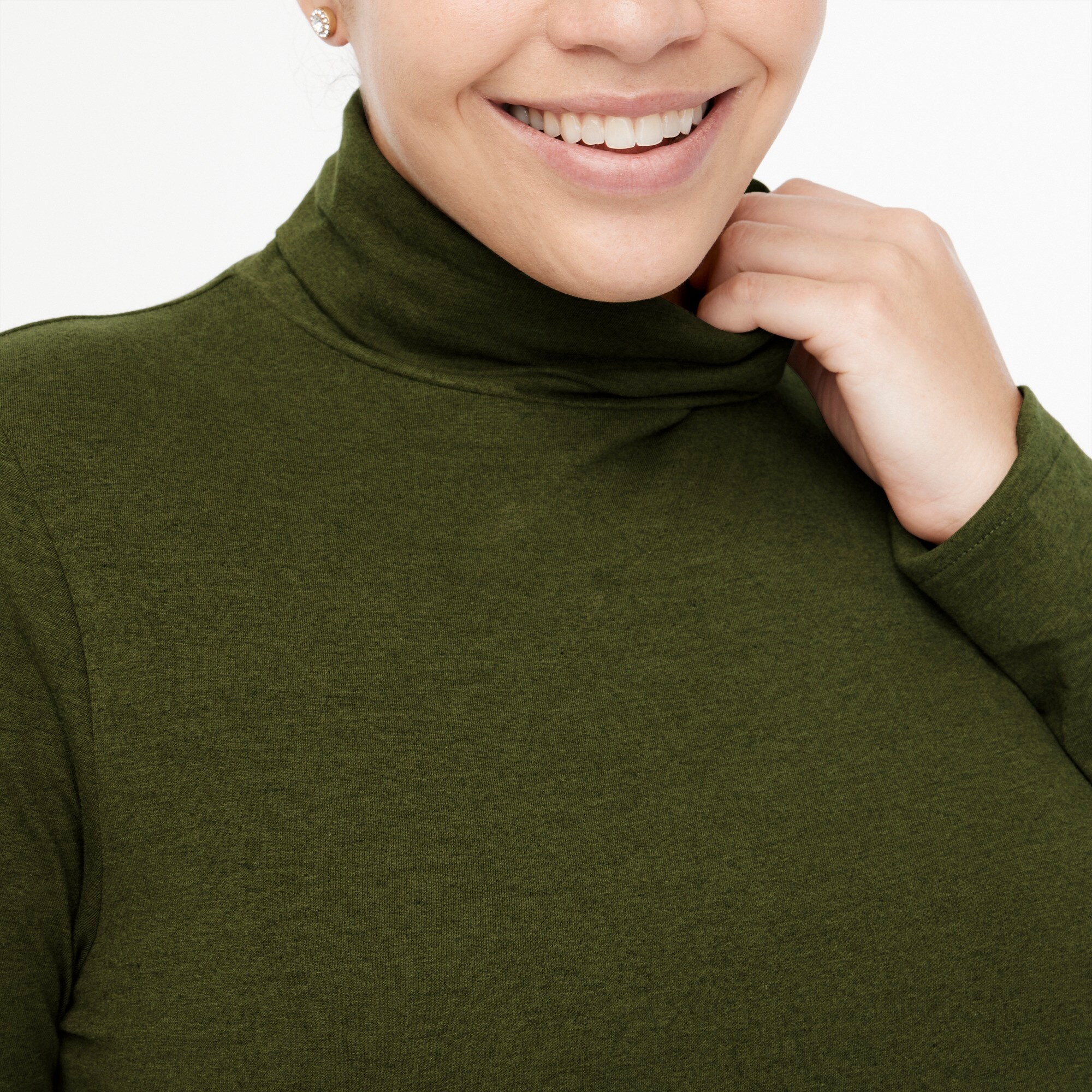 Tissue turtleneck