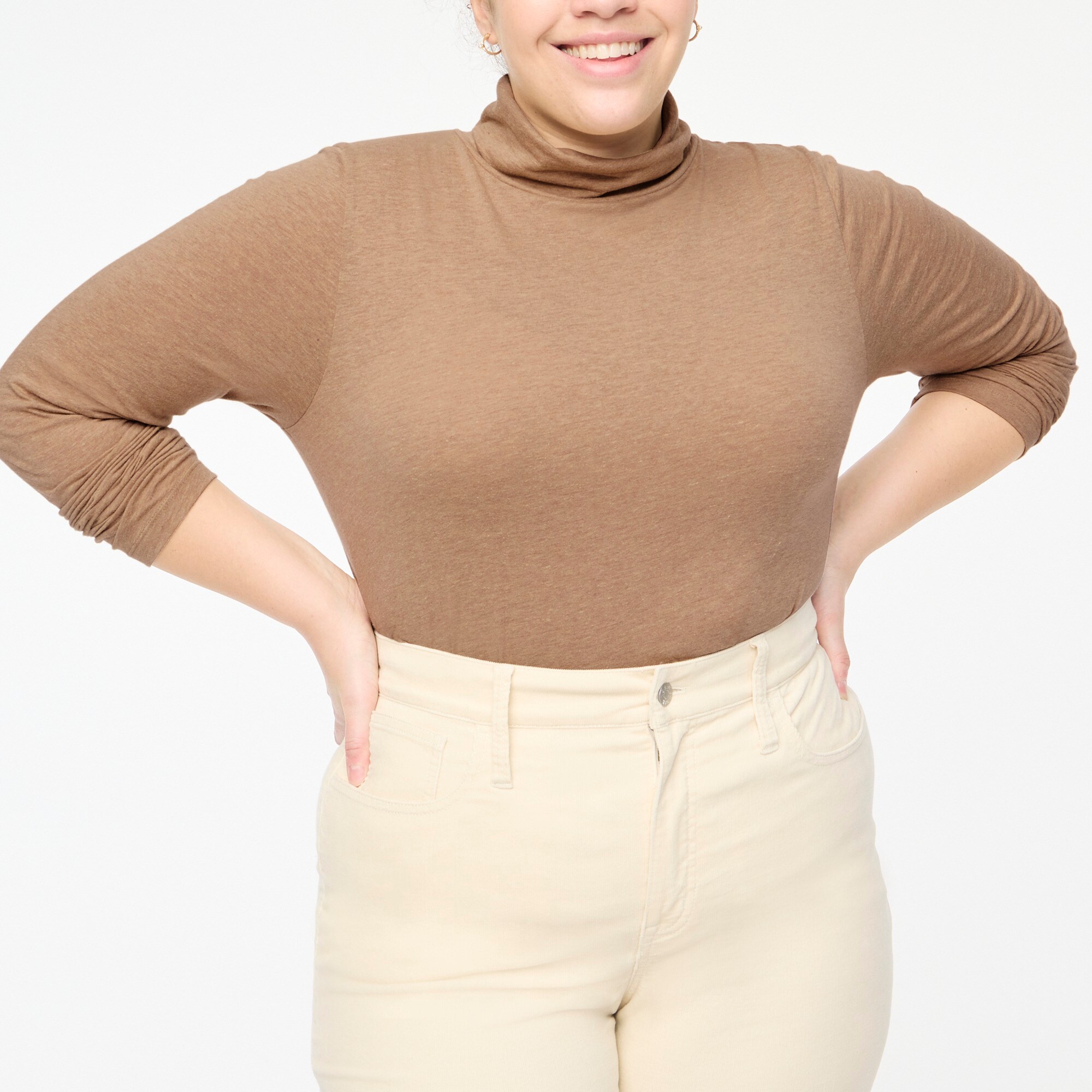 Tissue turtleneck
