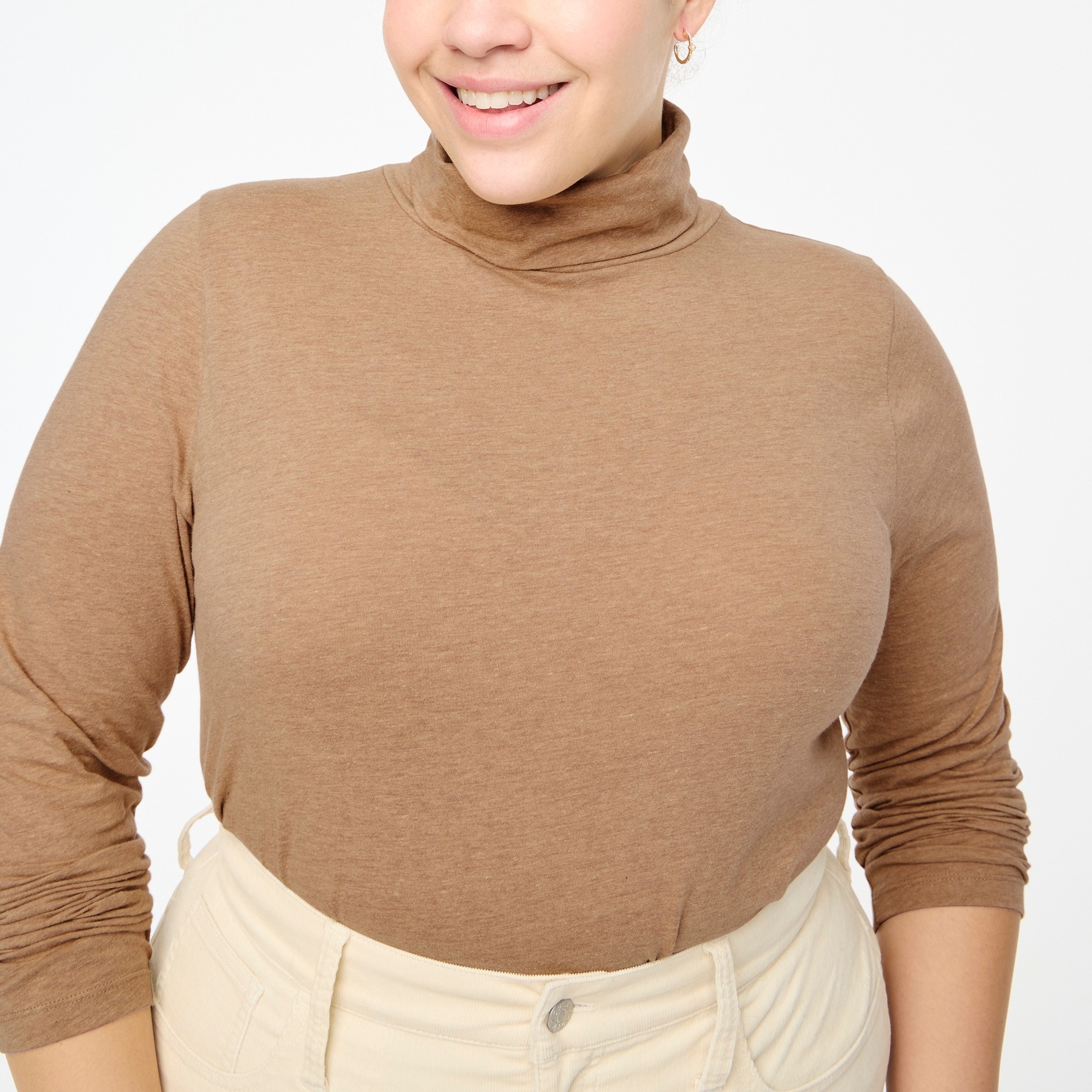 Tissue turtleneck