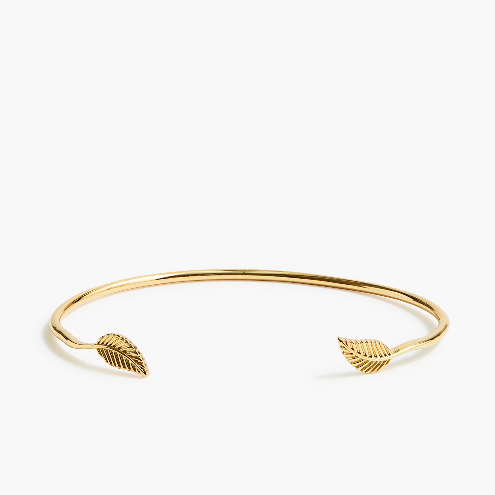 Leafy cuff bracelet