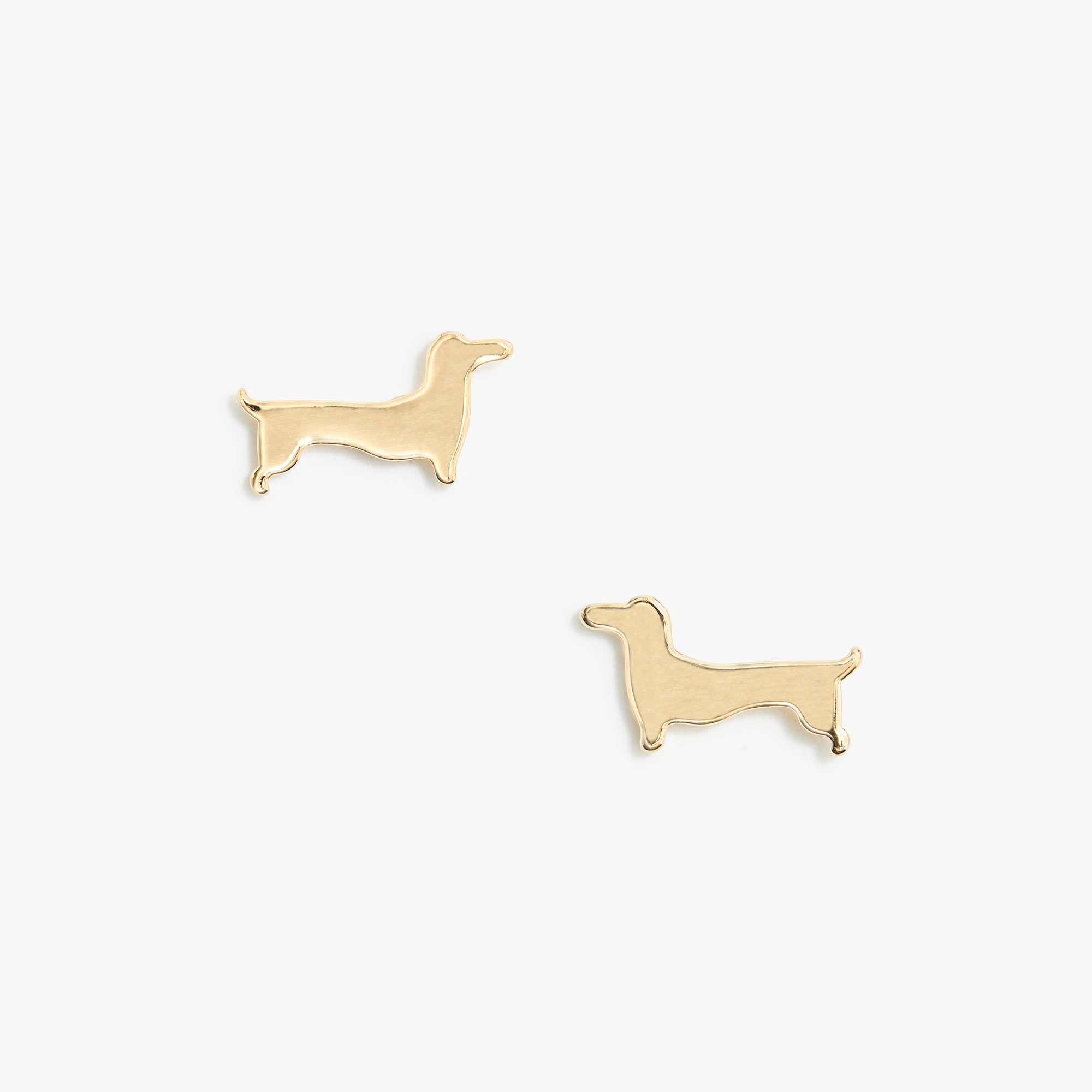 Dachshund stud earrings