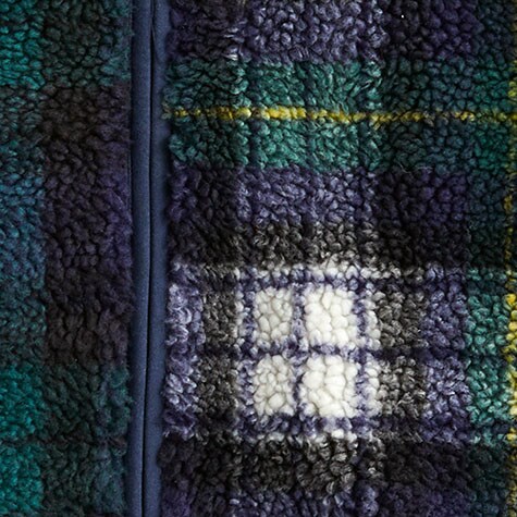Nordic sherpa-fleece full-zip jacket in mixed plaid MIX BLOCK TARTAN j.crew: nordic sherpa-fleece full-zip jacket in mixed plaid for men