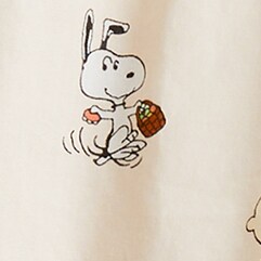 EASETER SNOOPY PINK MUL