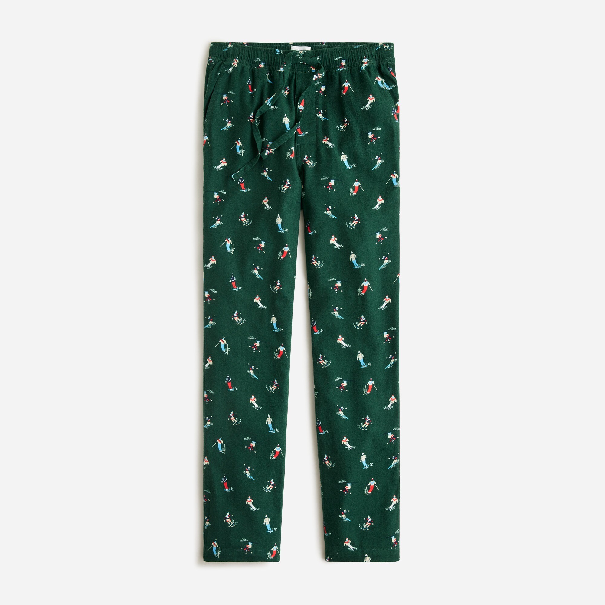  Flannel pajama pant in print