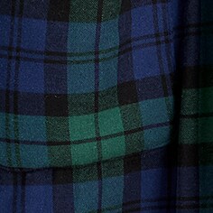 Sherpa-lined flannel robe DARK MOSS BLACKWATCH PL j.crew: sherpa-lined flannel robe for men