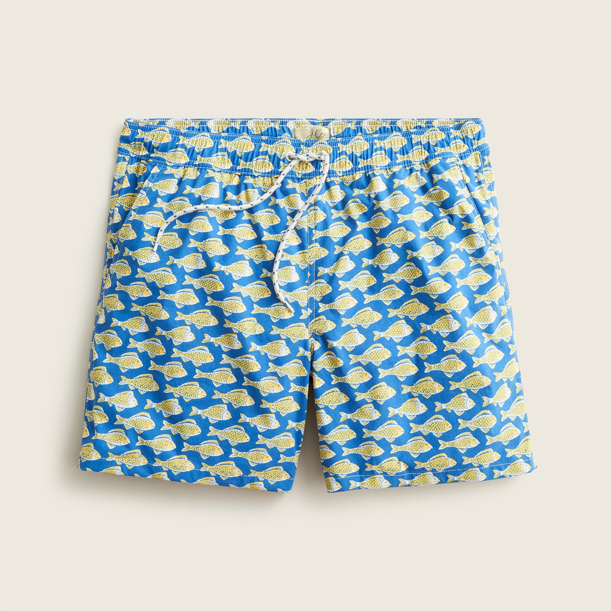 J.Crew 6" Stretch Swim Trunk In Print For Men