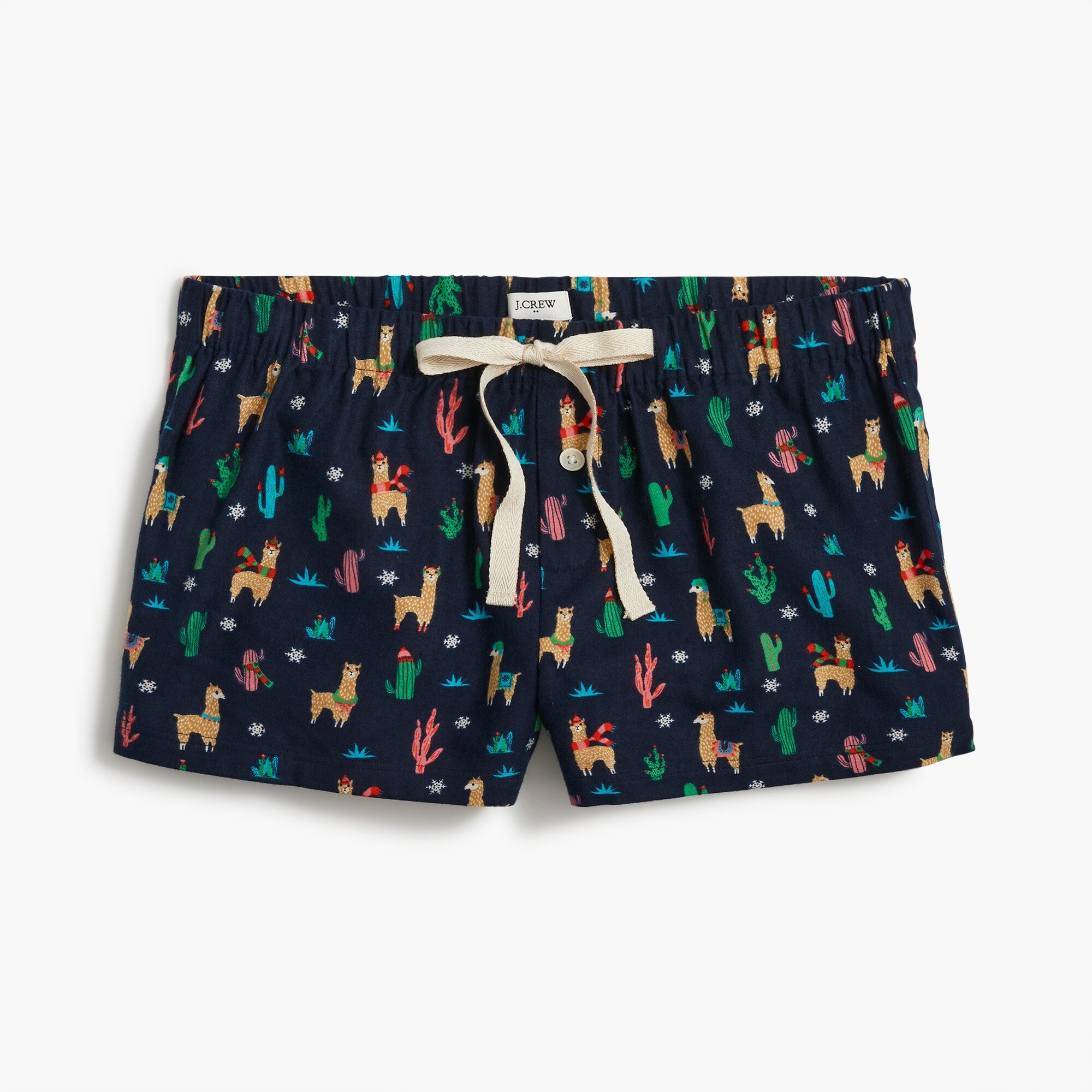 flannel pajama boxers for women