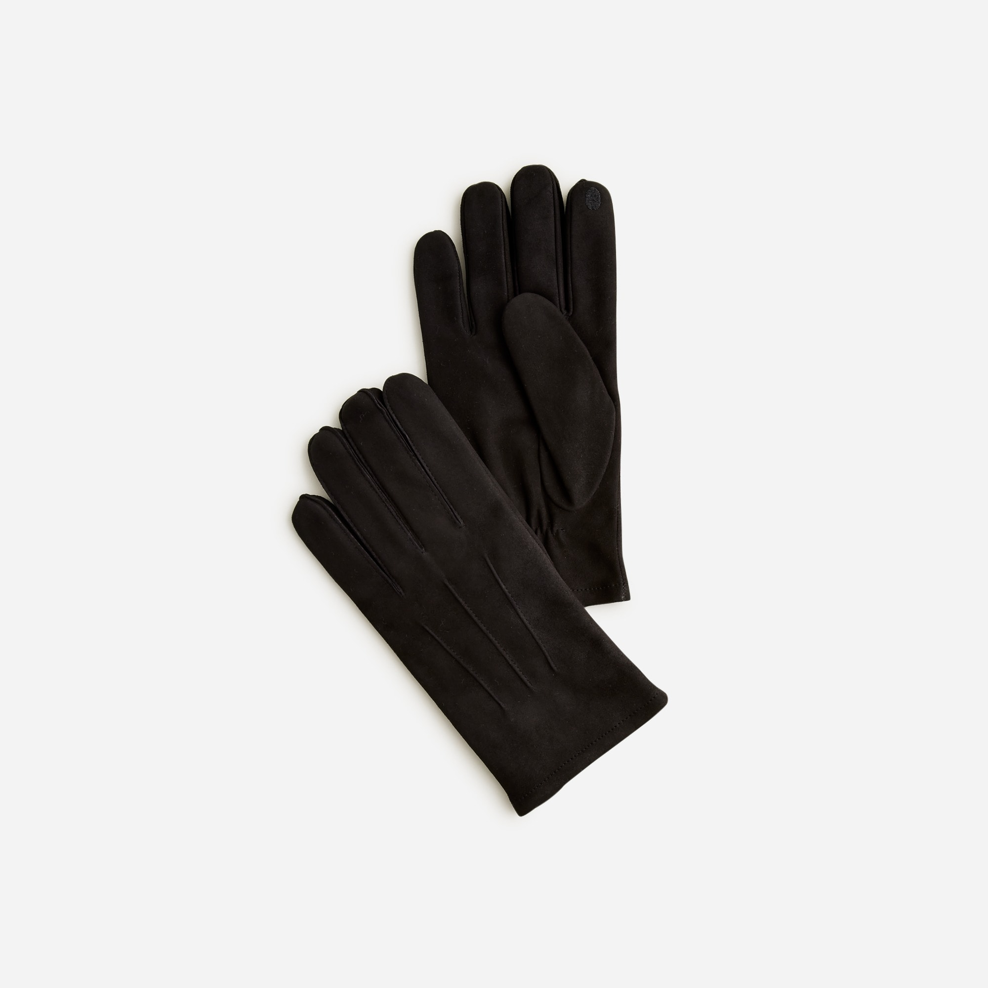 mens Cashmere-lined suede gloves