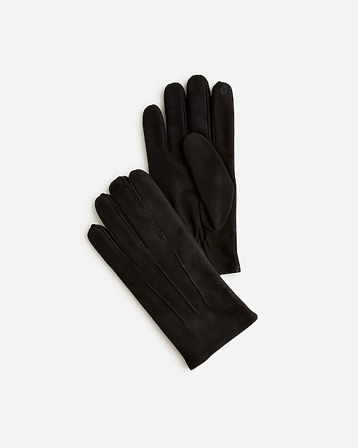  Cashmere-lined suede gloves