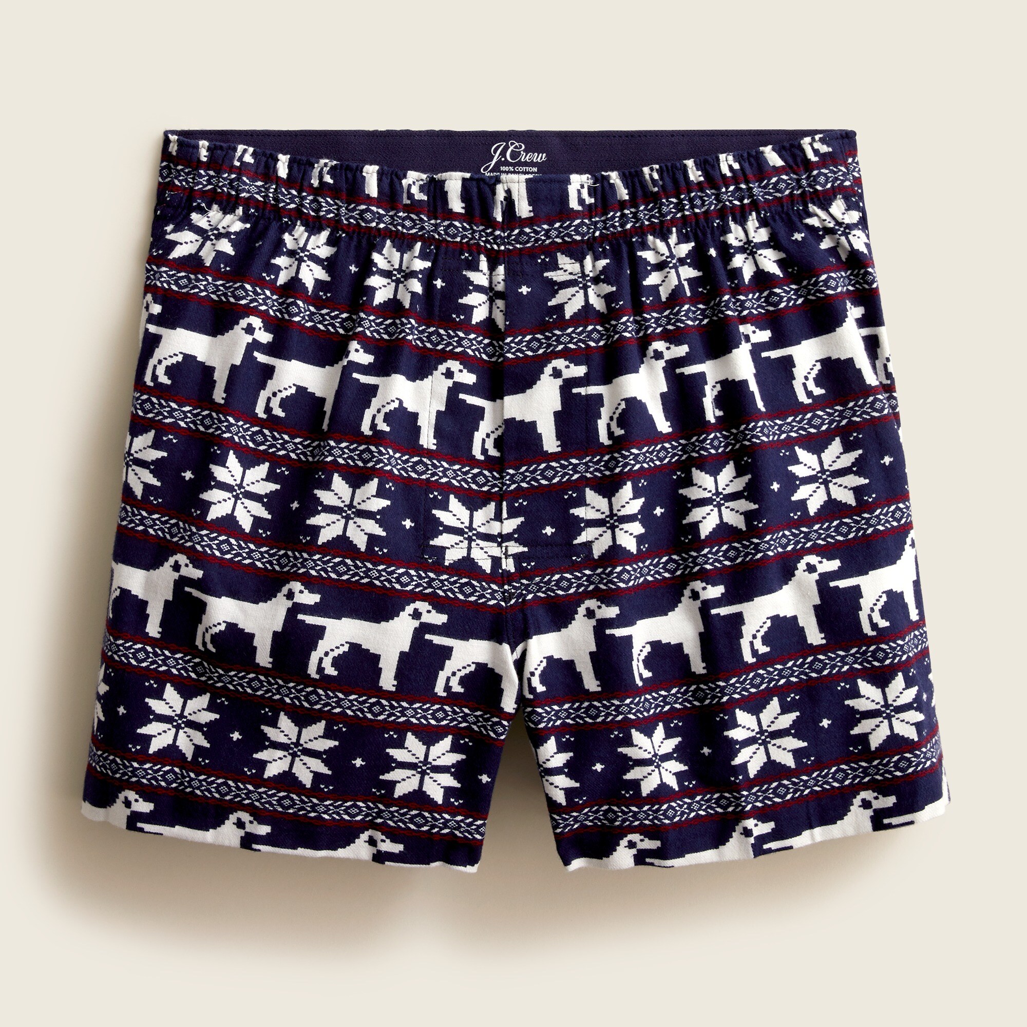 Flannel boxers