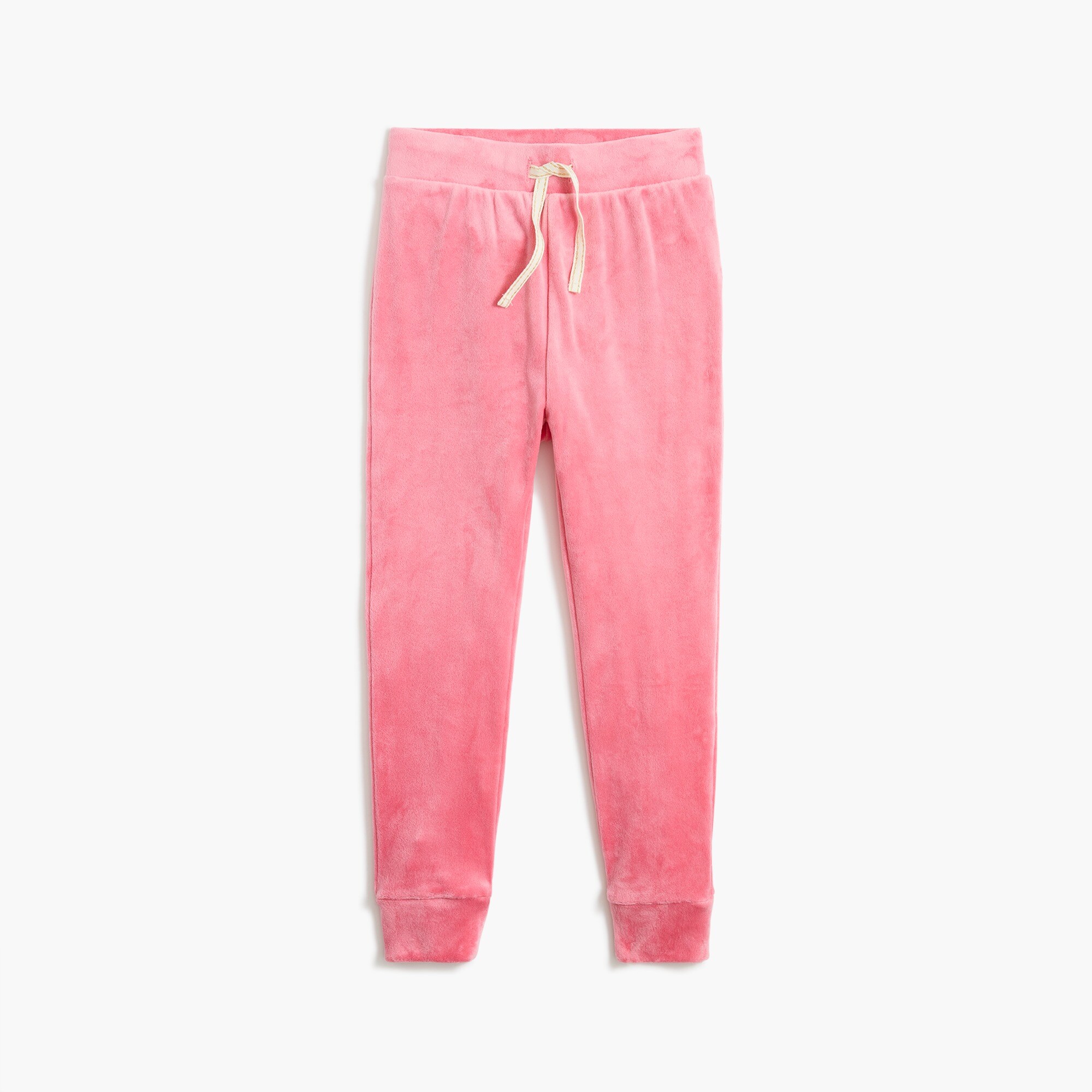 Girls' velour sweatpant