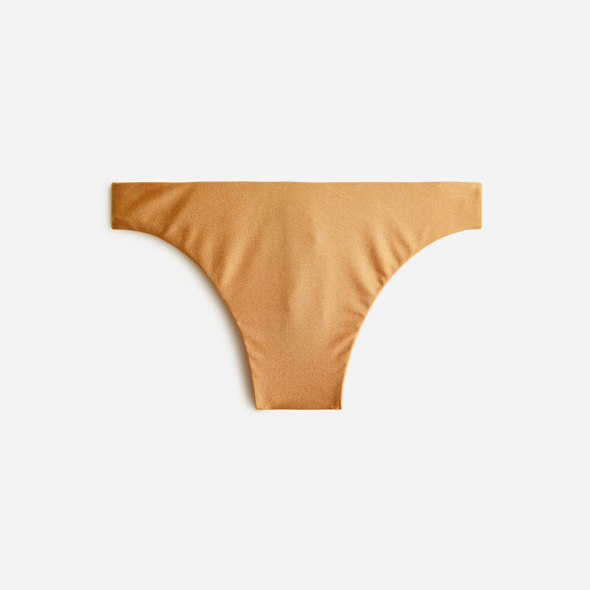  Shiny high-leg high-waisted bikini bottom