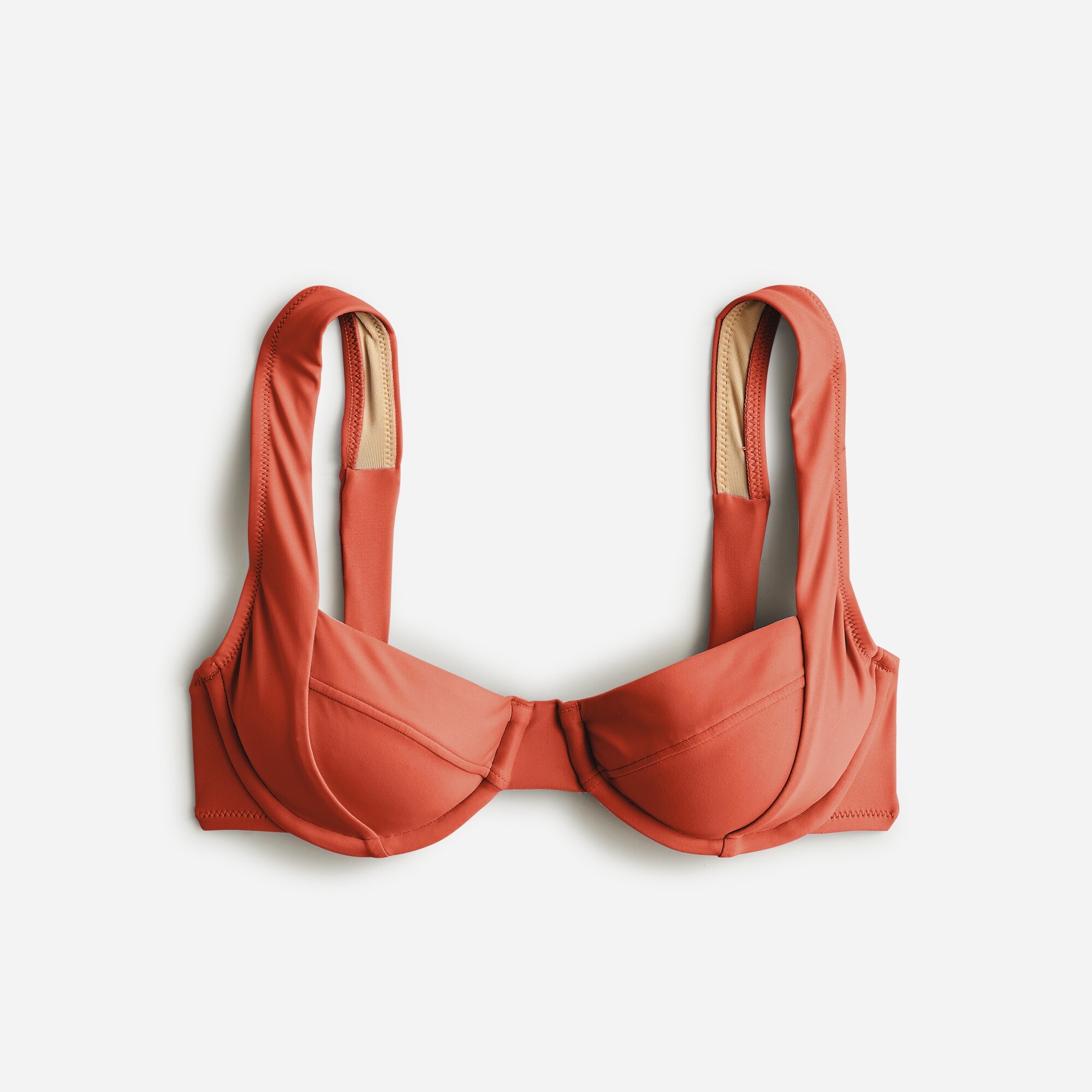 womens Cross-back underwire bikini top