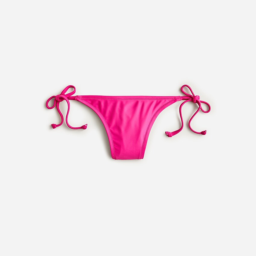 j.crew: string hipster bikini bottom for women, right side, view zoomed