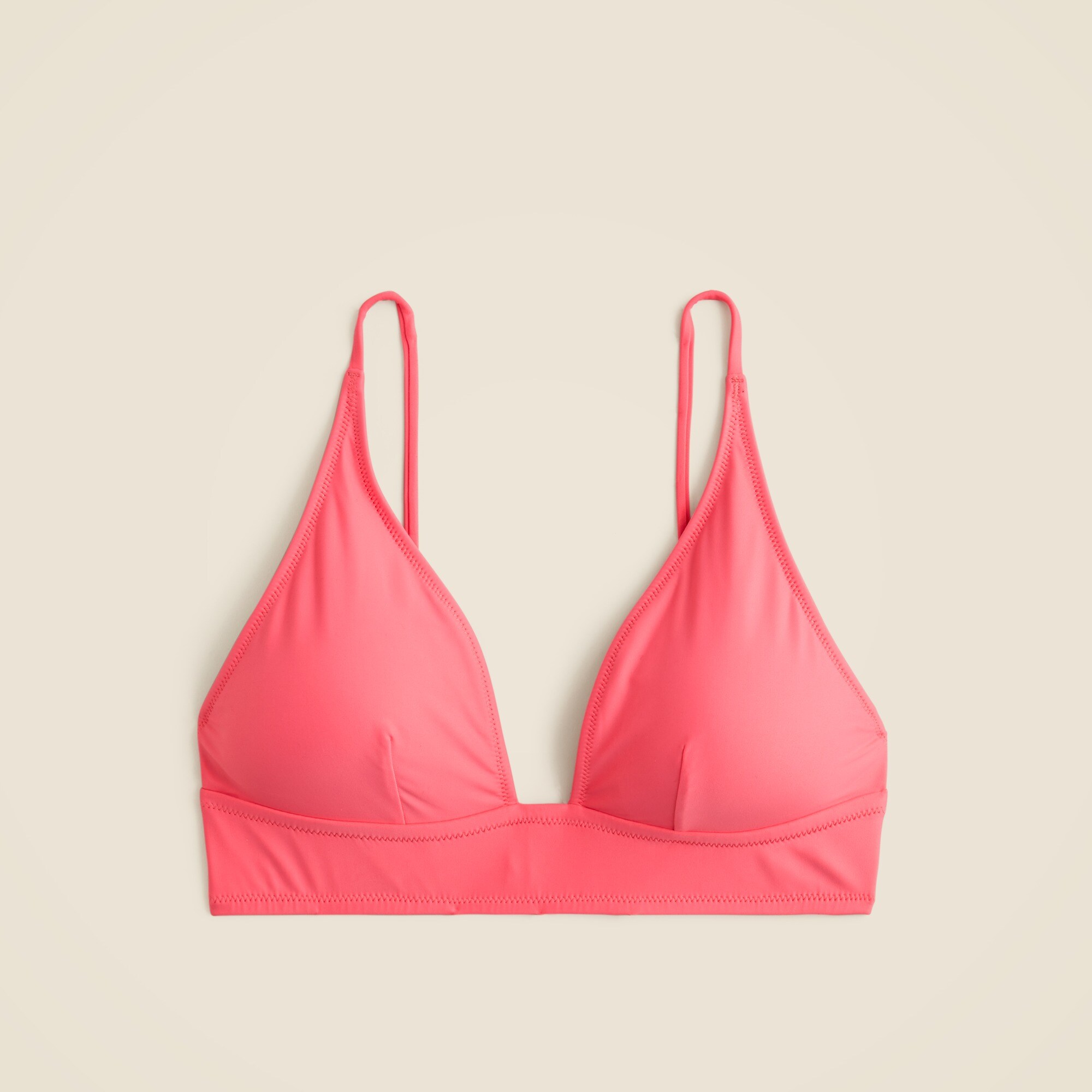 Plunge bikini top