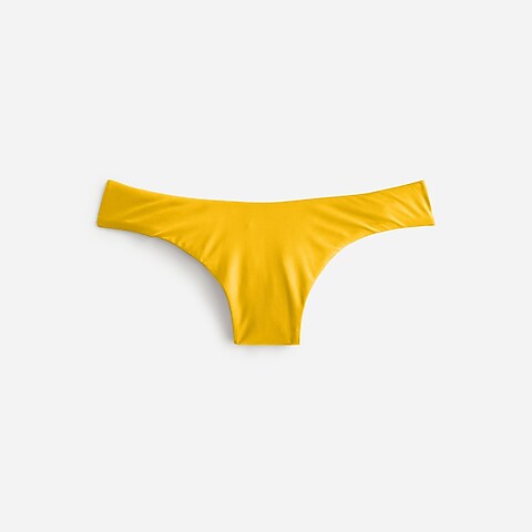  Curved-waist cheeky bikini bottom