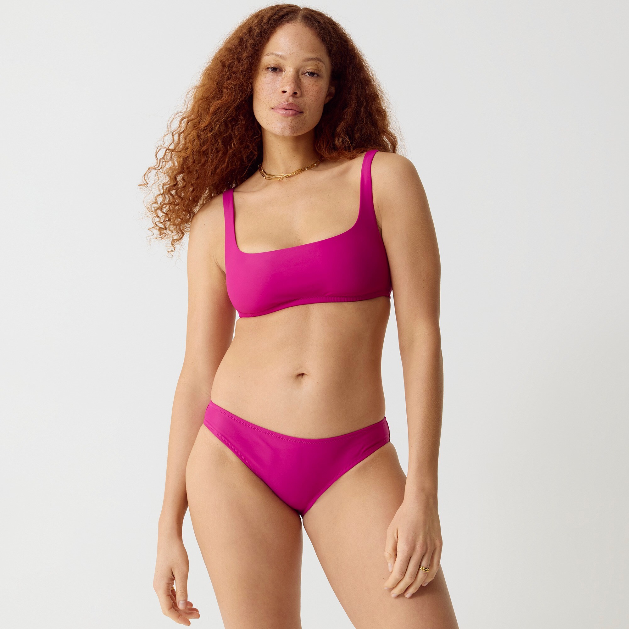 Squareneck bikini top