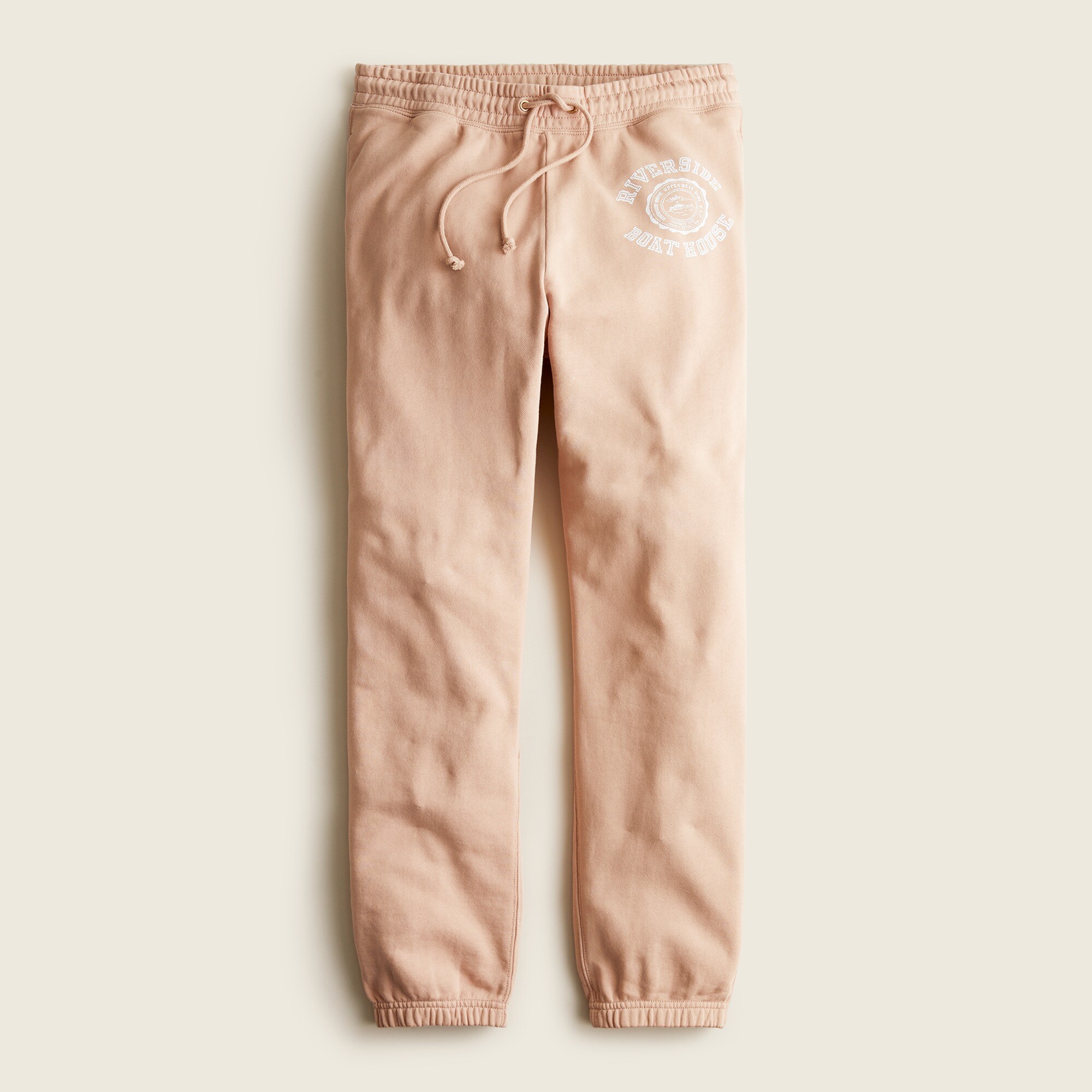 University terry "Riverside boat house" sweatpant