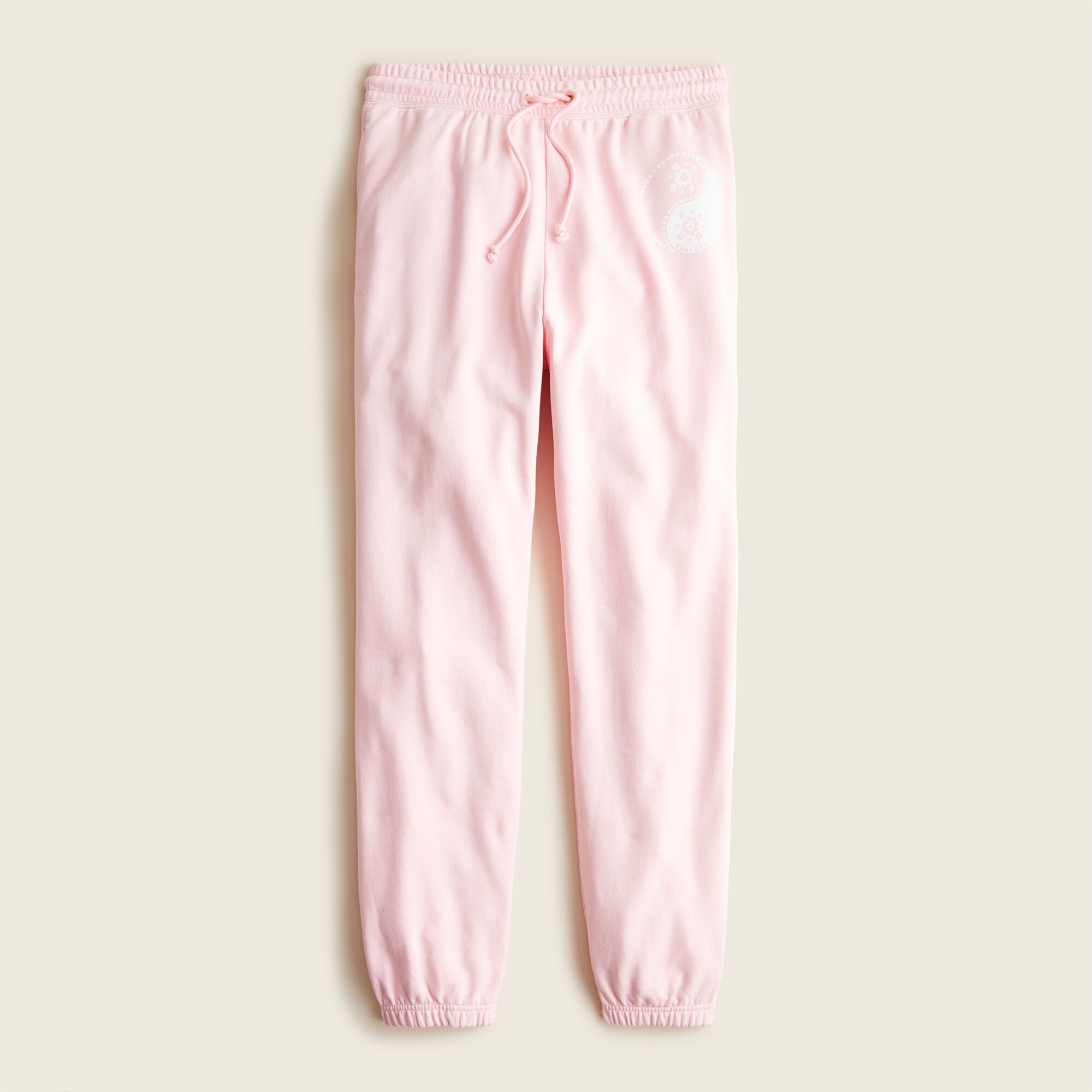 University terry drawstring sweatpant in bandana paisley