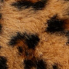 Leopard fuzzy scuff slippers LEOPARD factory: leopard fuzzy scuff slippers for women