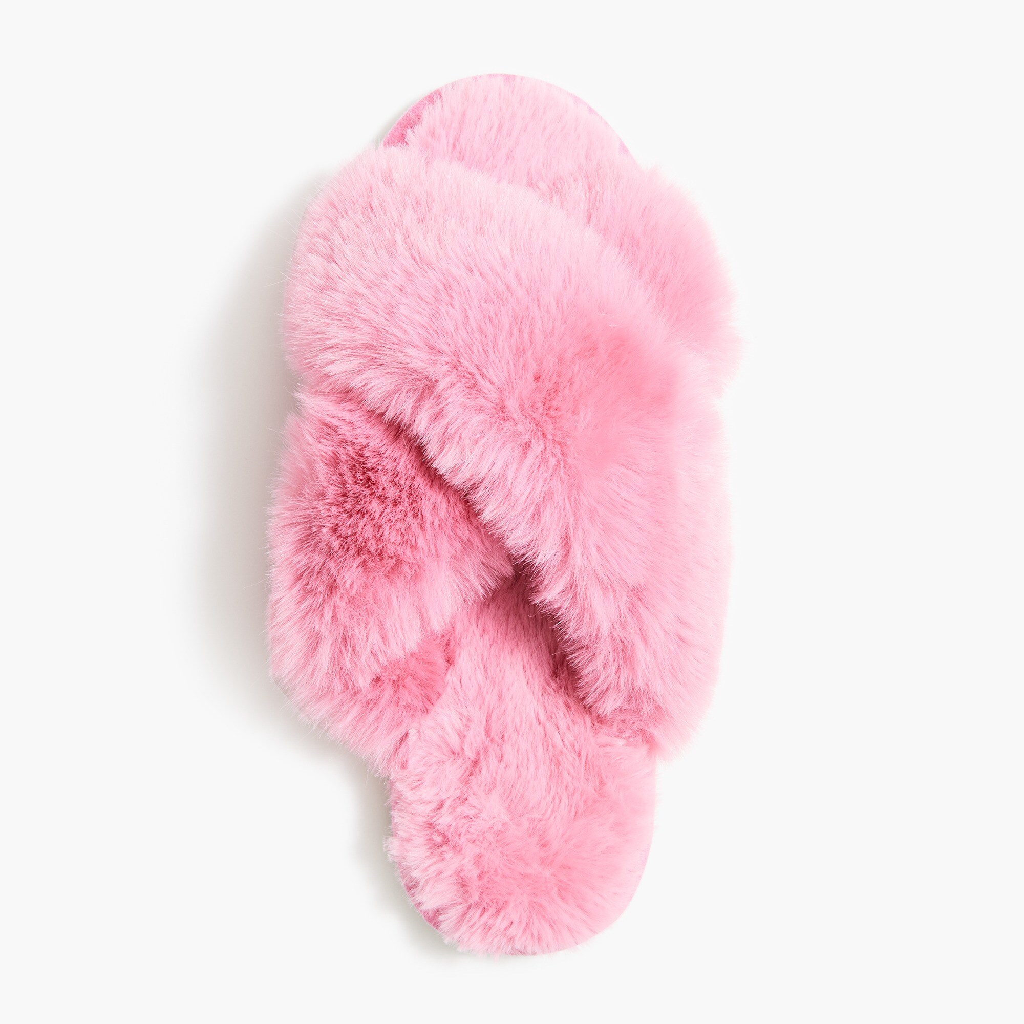 factory: crisscross slide slippers for women, right side, view zoomed