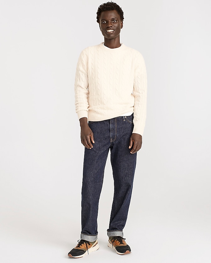 J.Crew: Classic Straight-fit Jean In Resin Wash For Men
