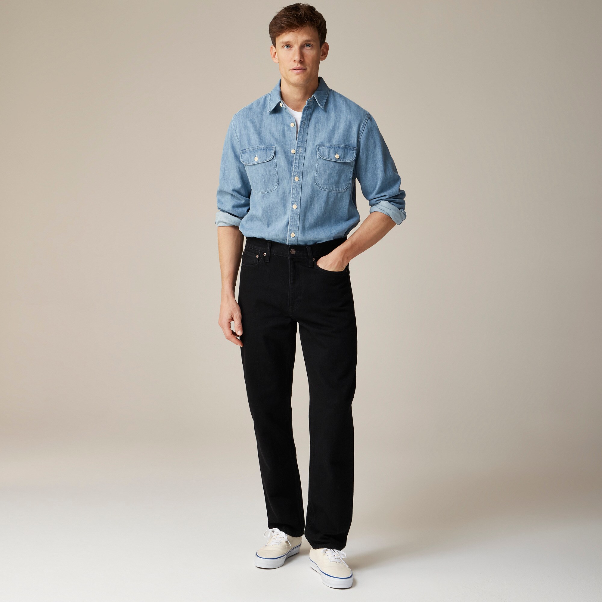 Classic jean in black wash