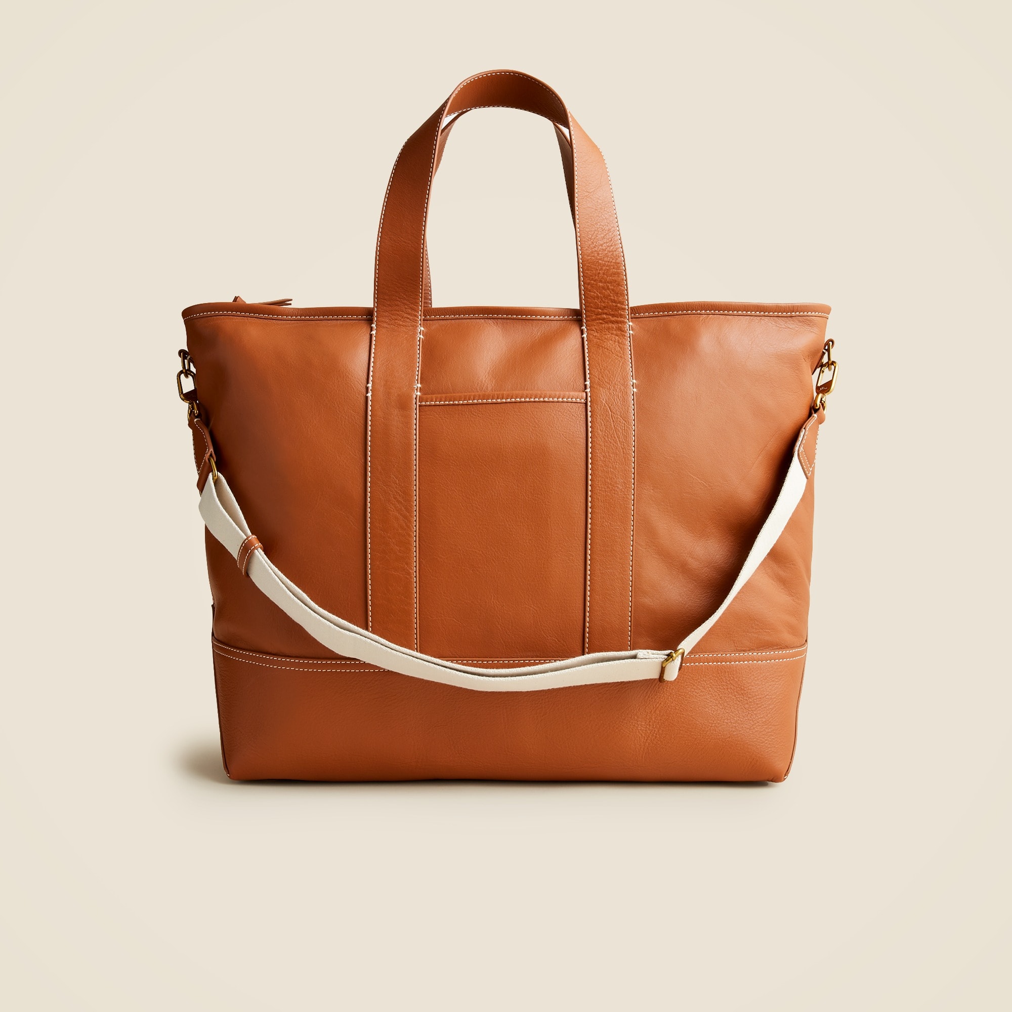 J.Crew Weekender Montauk Tote In Leather For Women